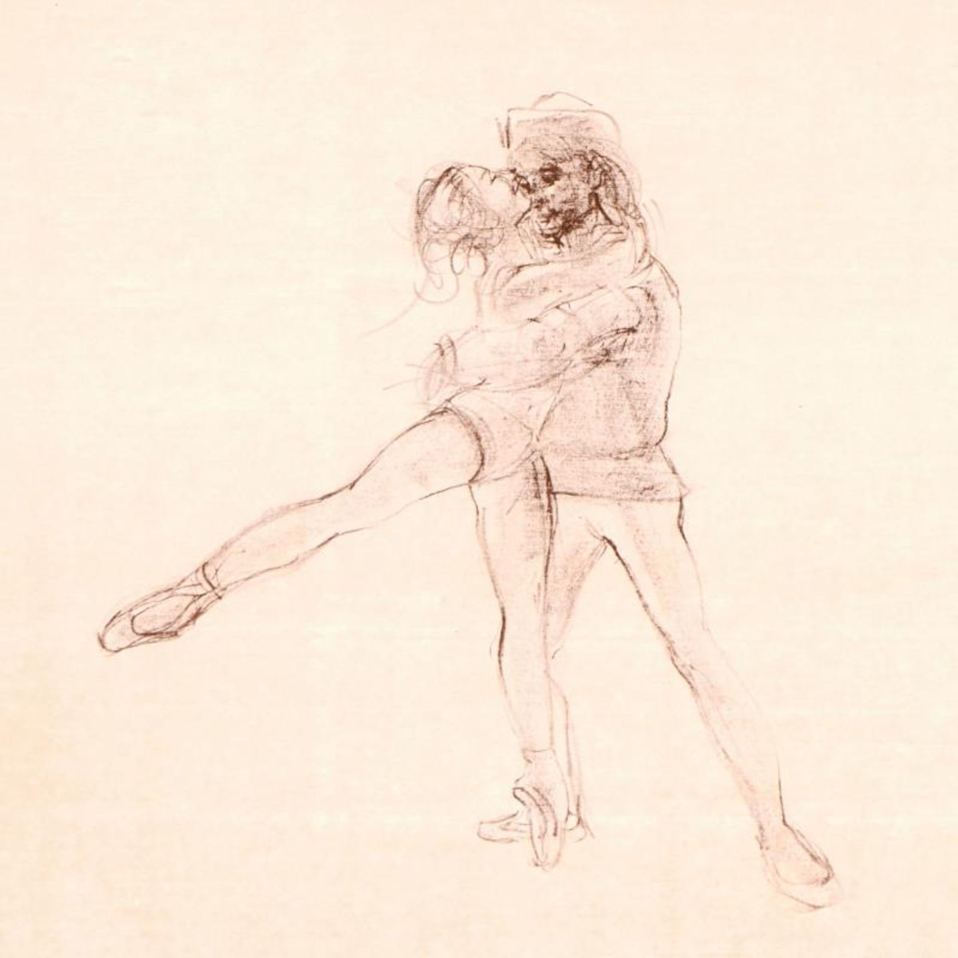 Pas de Deux by Hibel (1917-2014) - Image 2 of 2