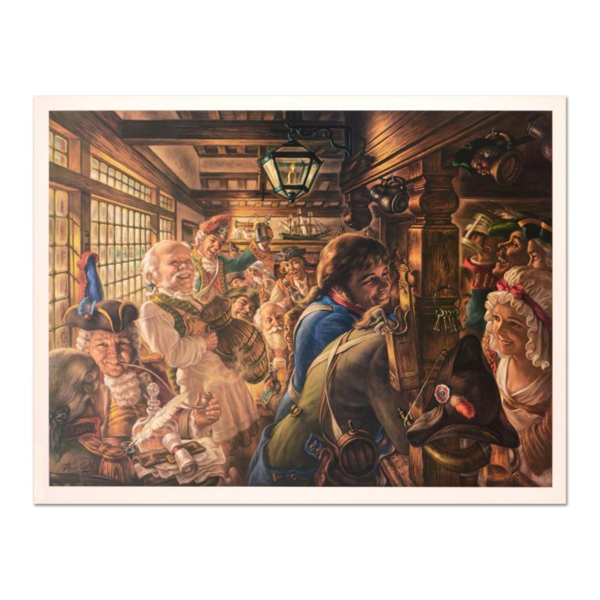 Yankees Tavern 1776 by Virginia Dan (1922-2014)