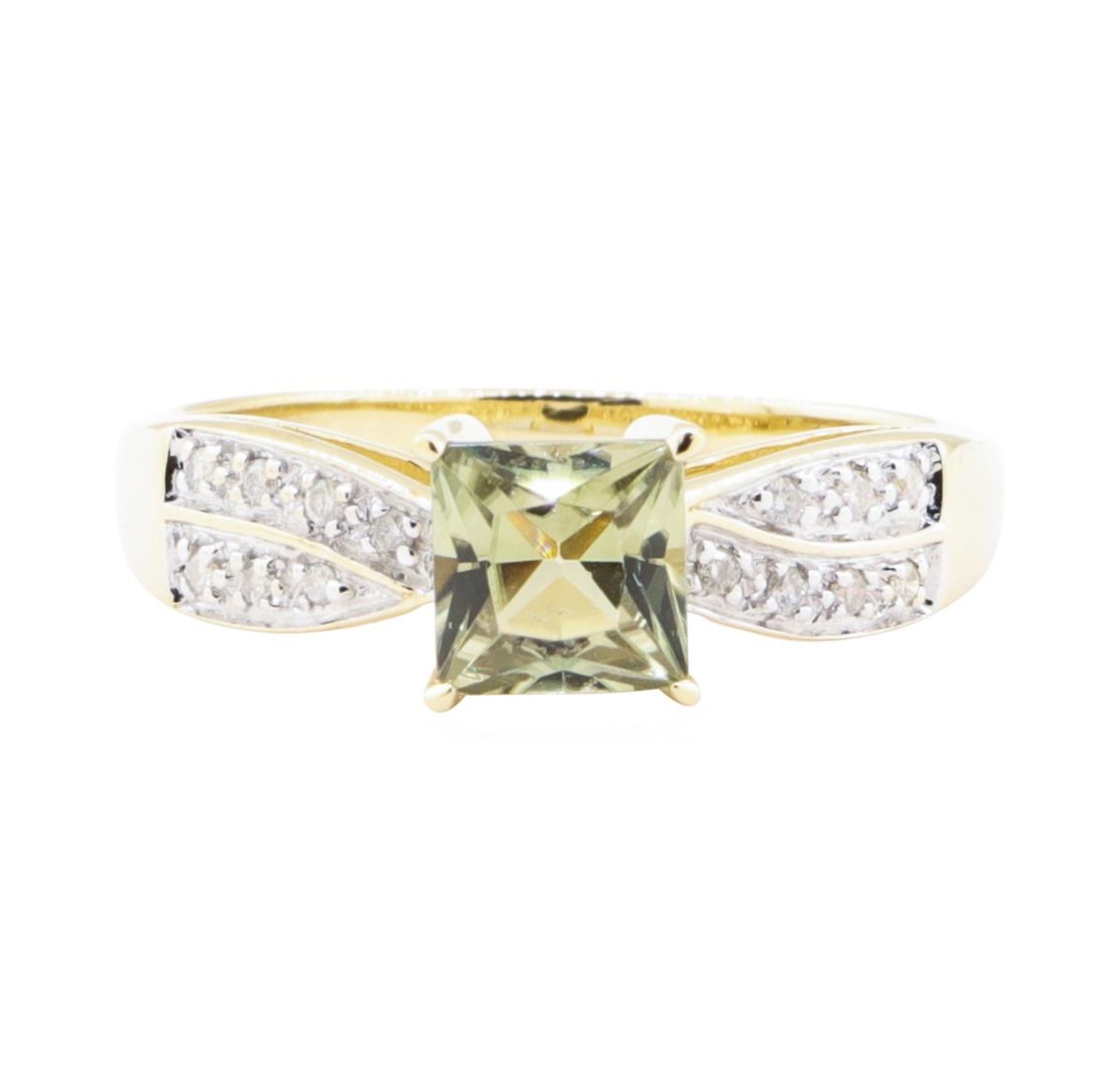 2.12 ctw Zultanite And Diamond Ring - 14KT Yellow Gold - Image 2 of 5