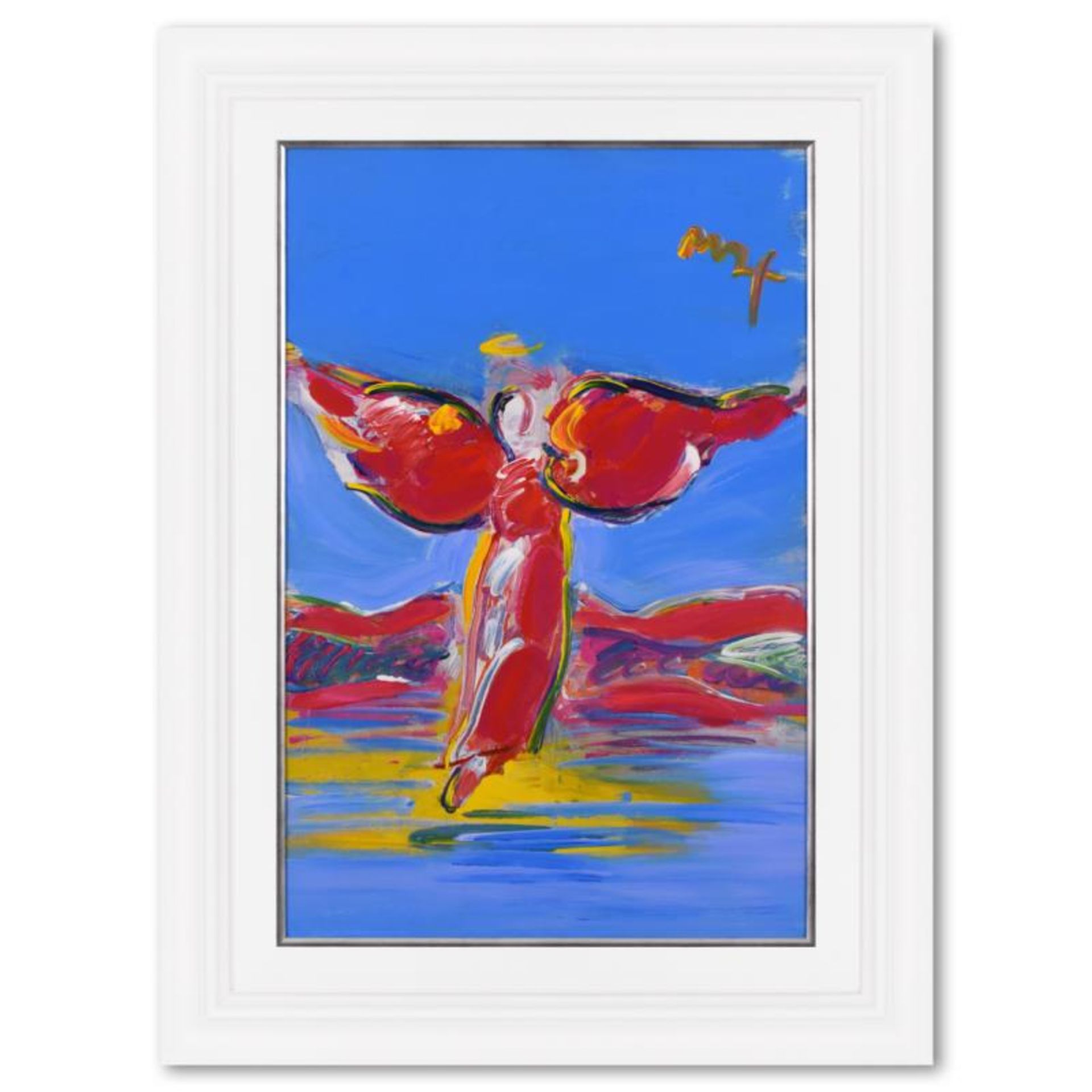 Ascending Angel by Peter Max
