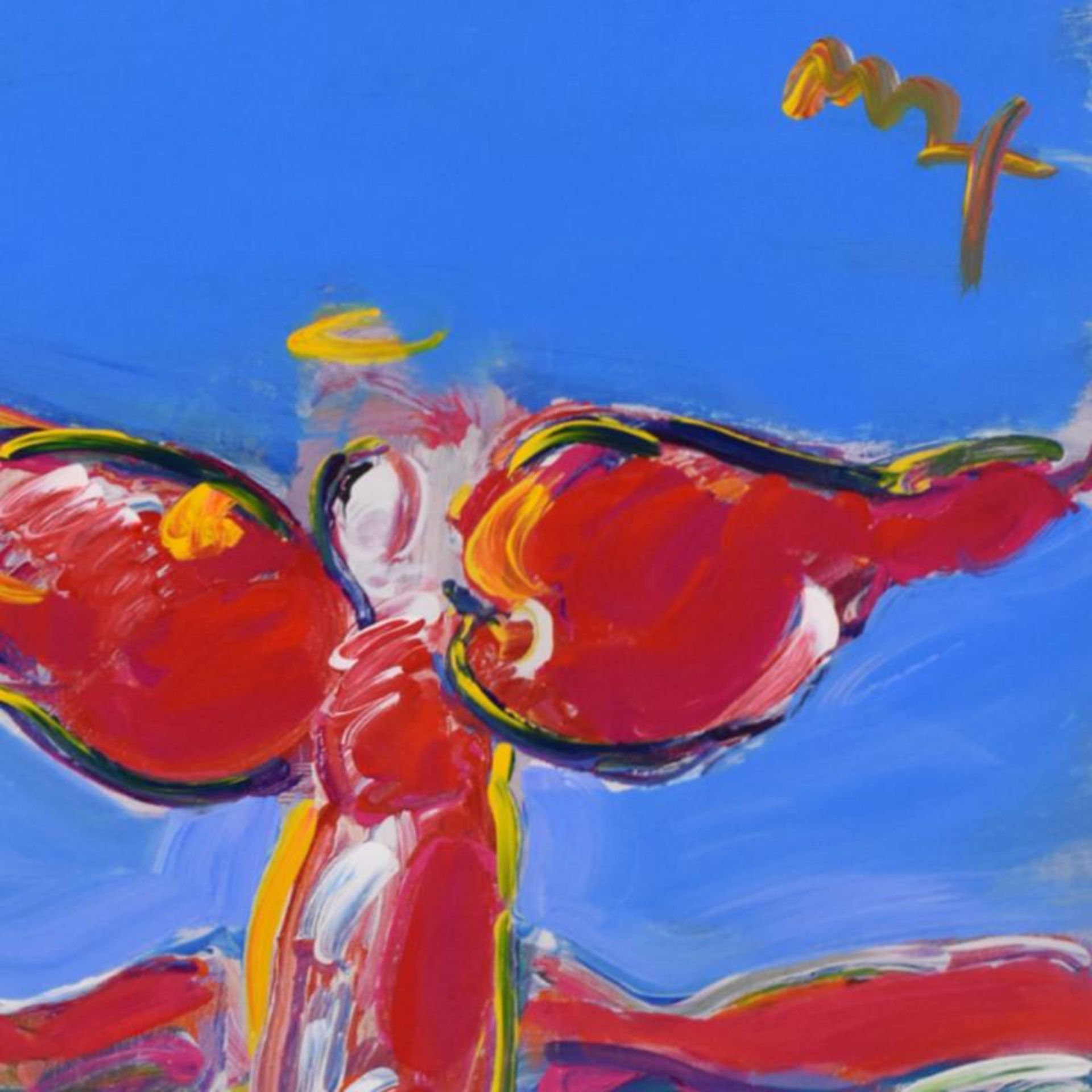 Ascending Angel by Peter Max - Image 2 of 3