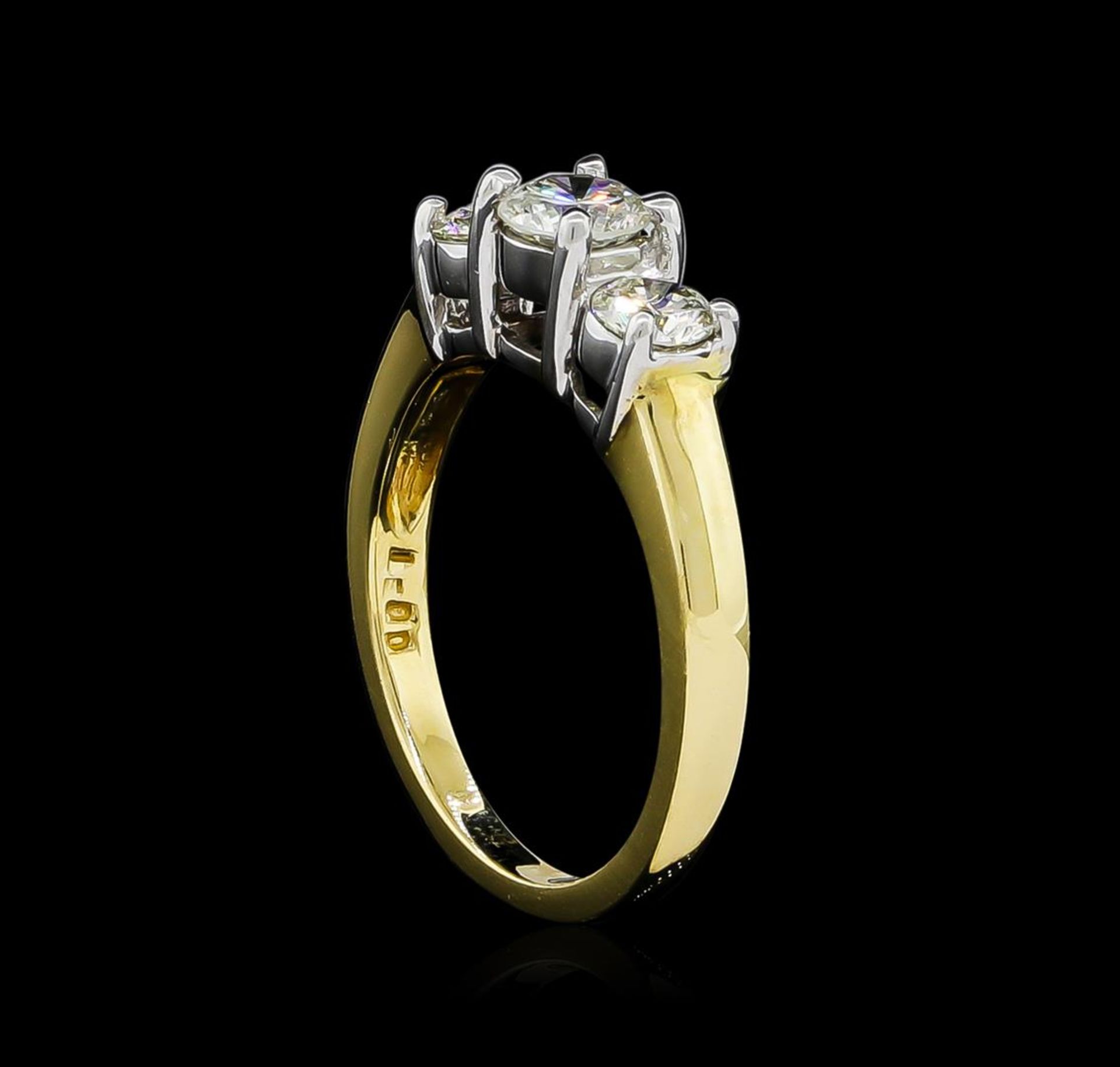 1.00 ctw Diamond Ring - 14KT Yellow Gold - Image 4 of 5