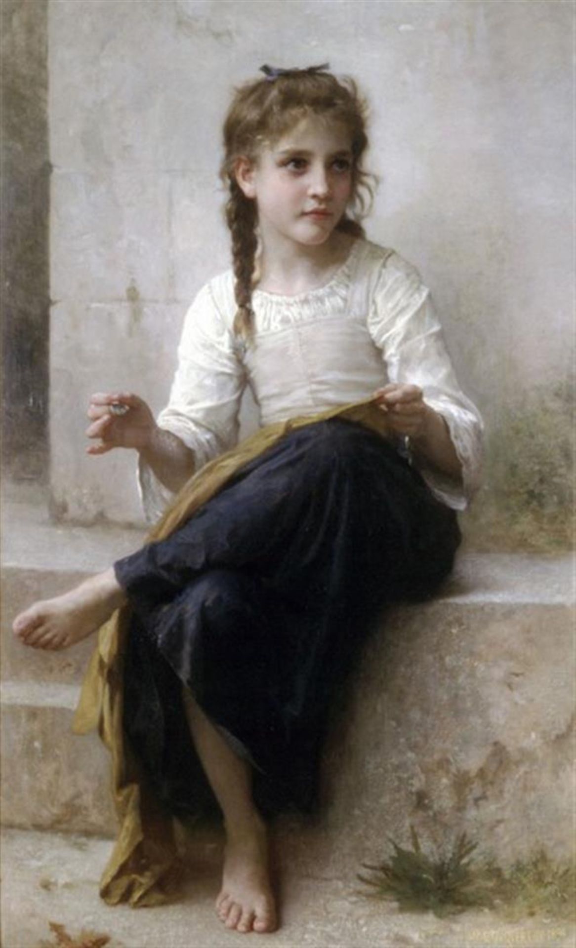 William Bouguereau - Sewing