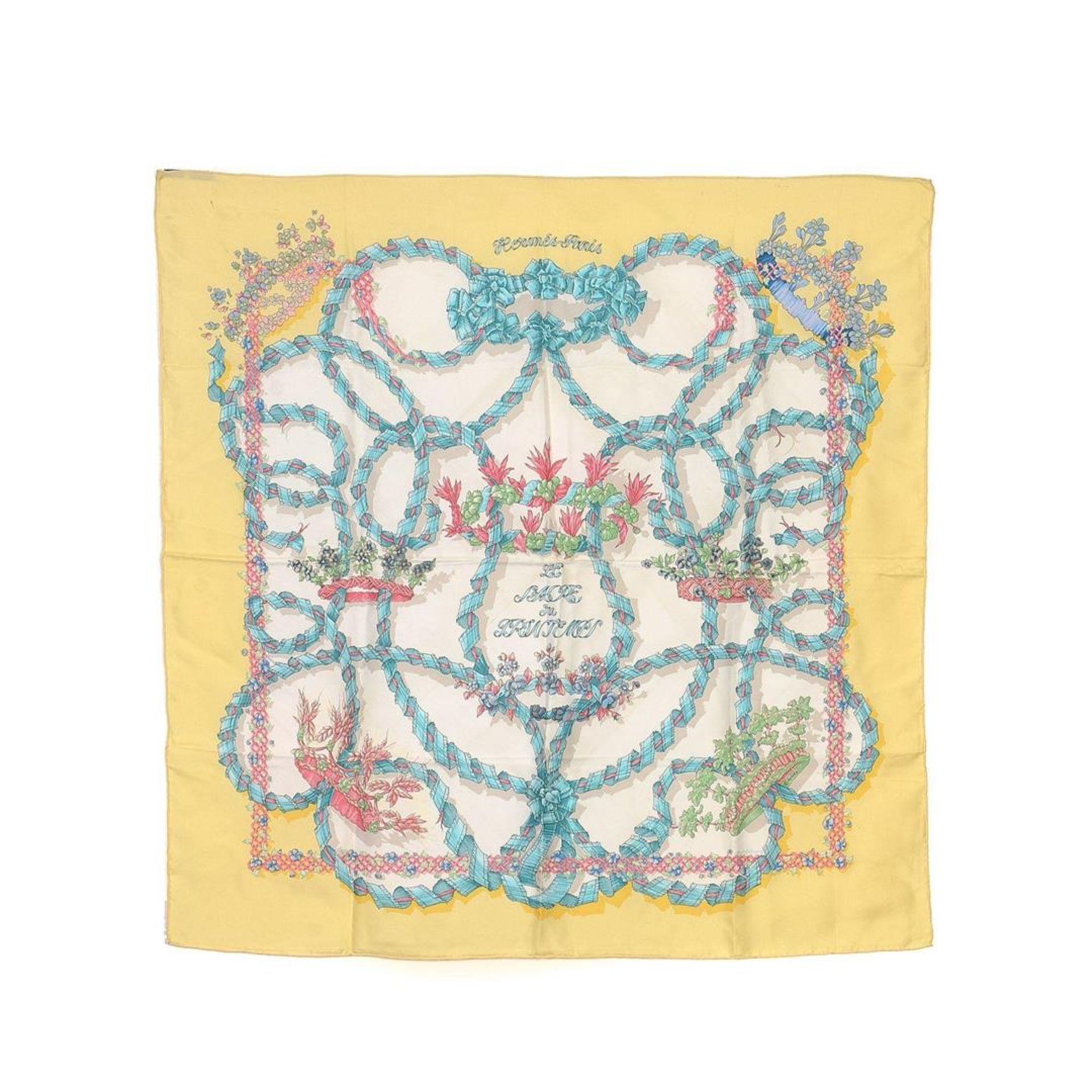 Hermes Multi Le Sacre du Printed Silk Scarf