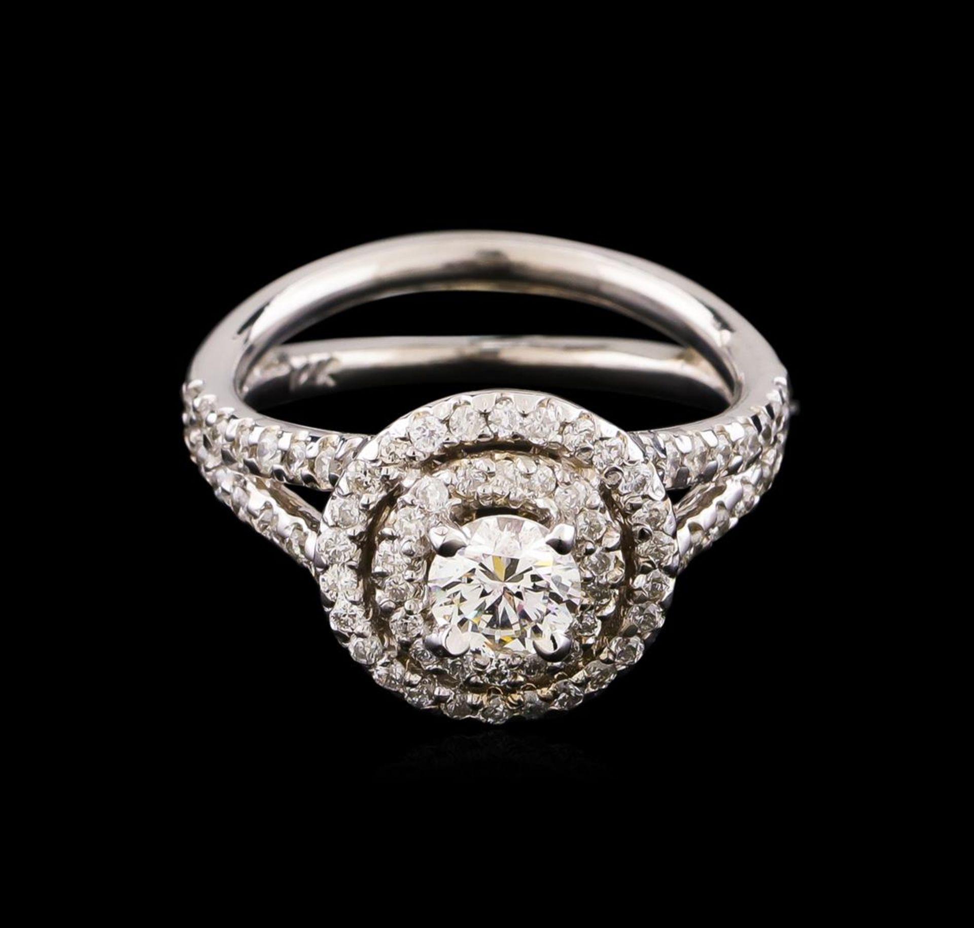 1.14 ctw Diamond Ring - 14KT White Gold - Image 2 of 5