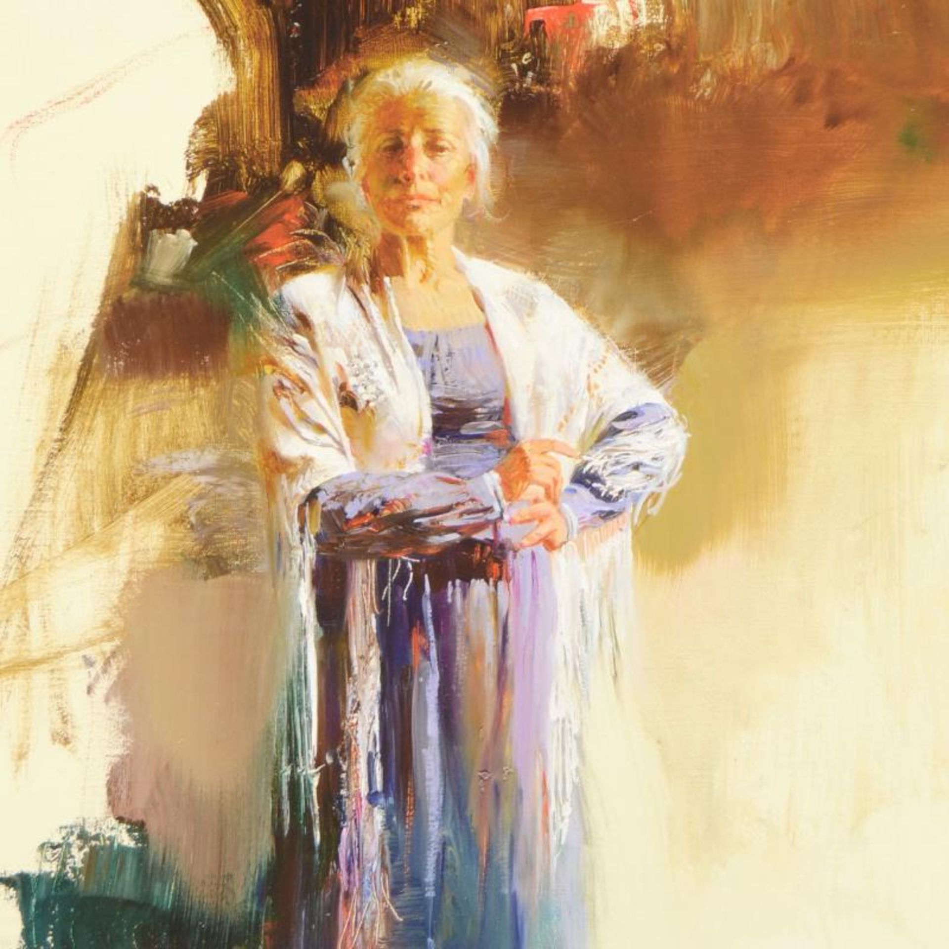 The Matriarch by Pino (1939-2010) - Image 2 of 2