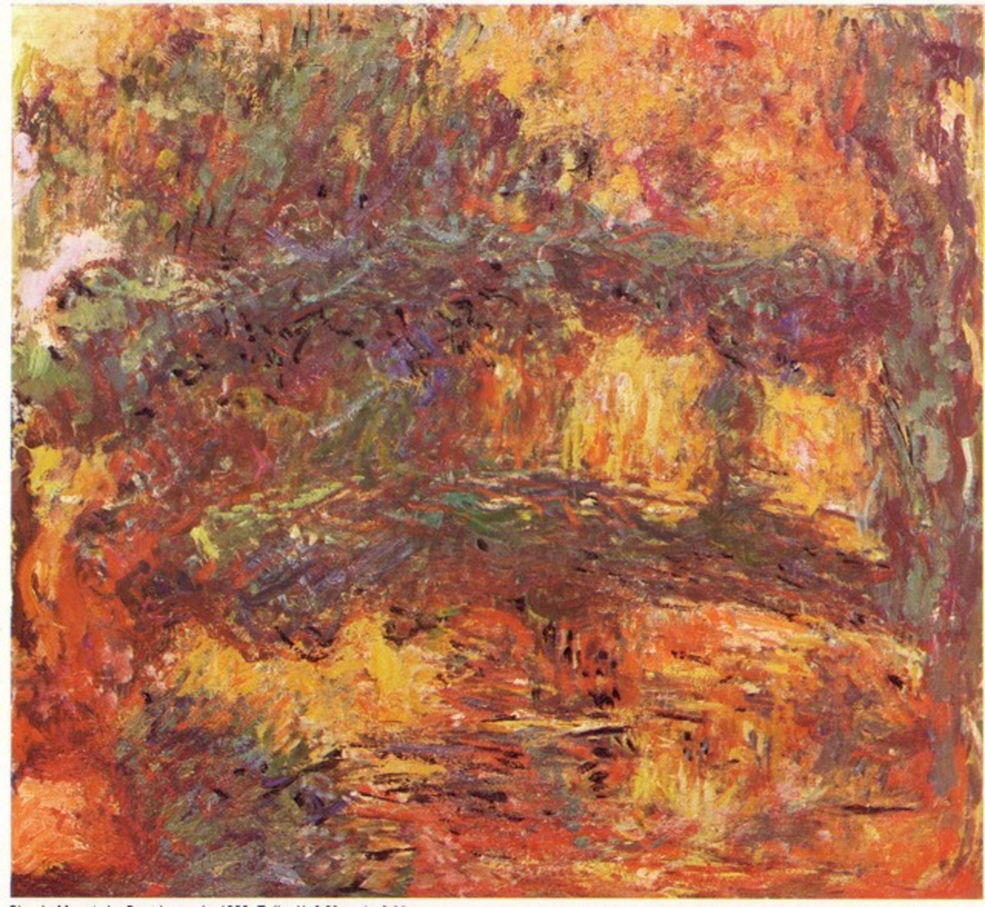 Claude Monet - Le Pont Japonais 1922