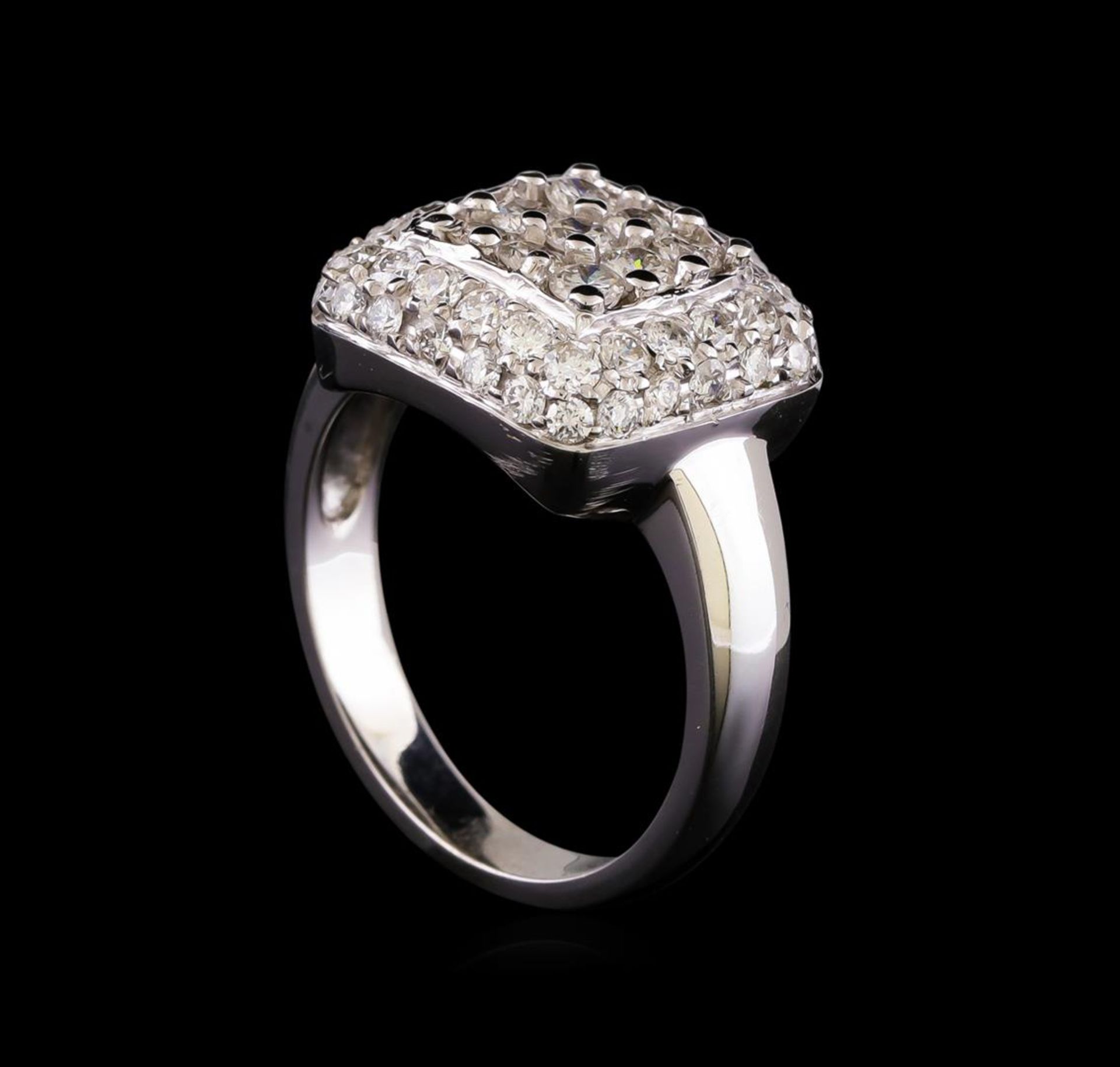 14KT White Gold 1.55 ctw Diamond Ring - Image 4 of 5