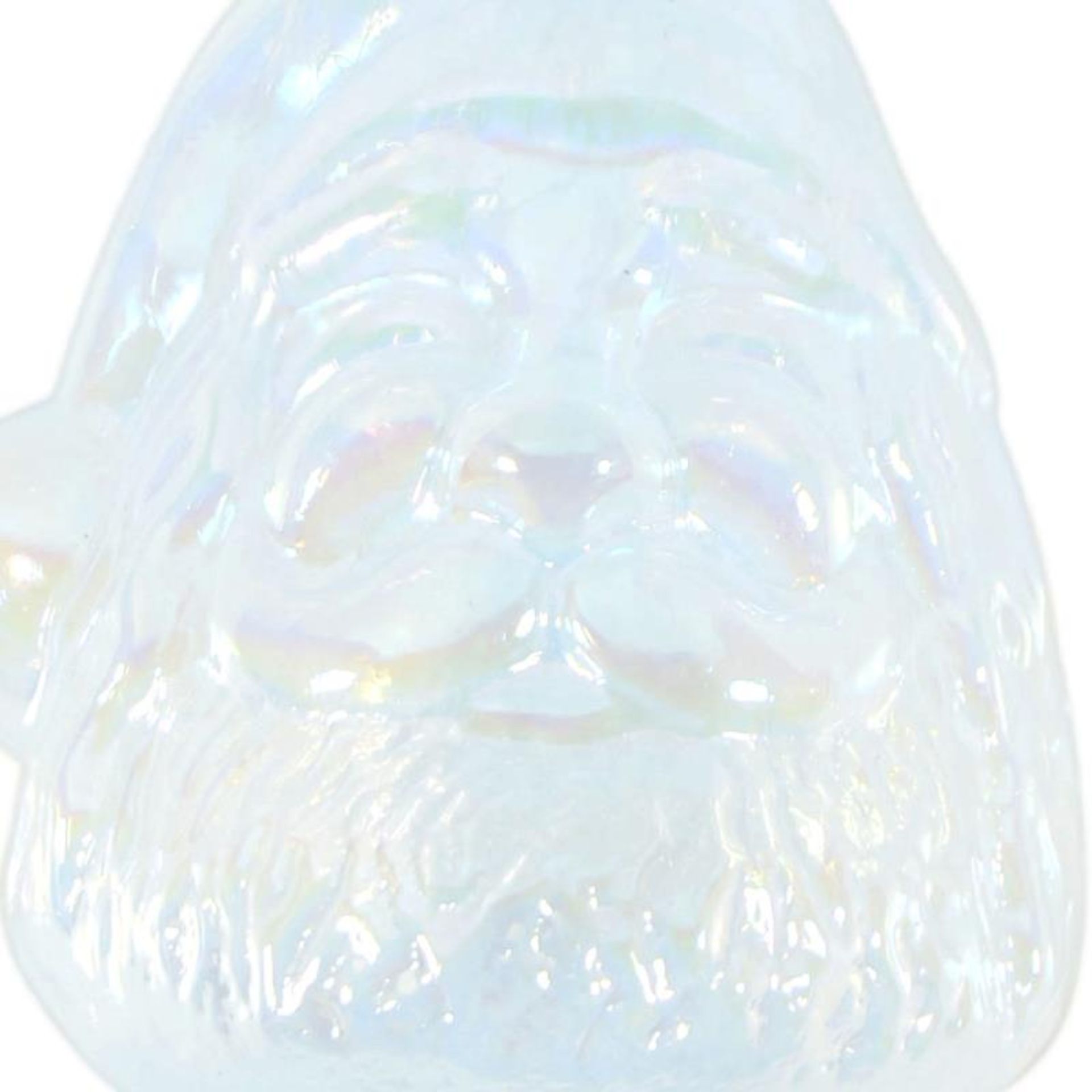 Ornament (Santa White) by Glass Eye Studio - Image 2 of 2