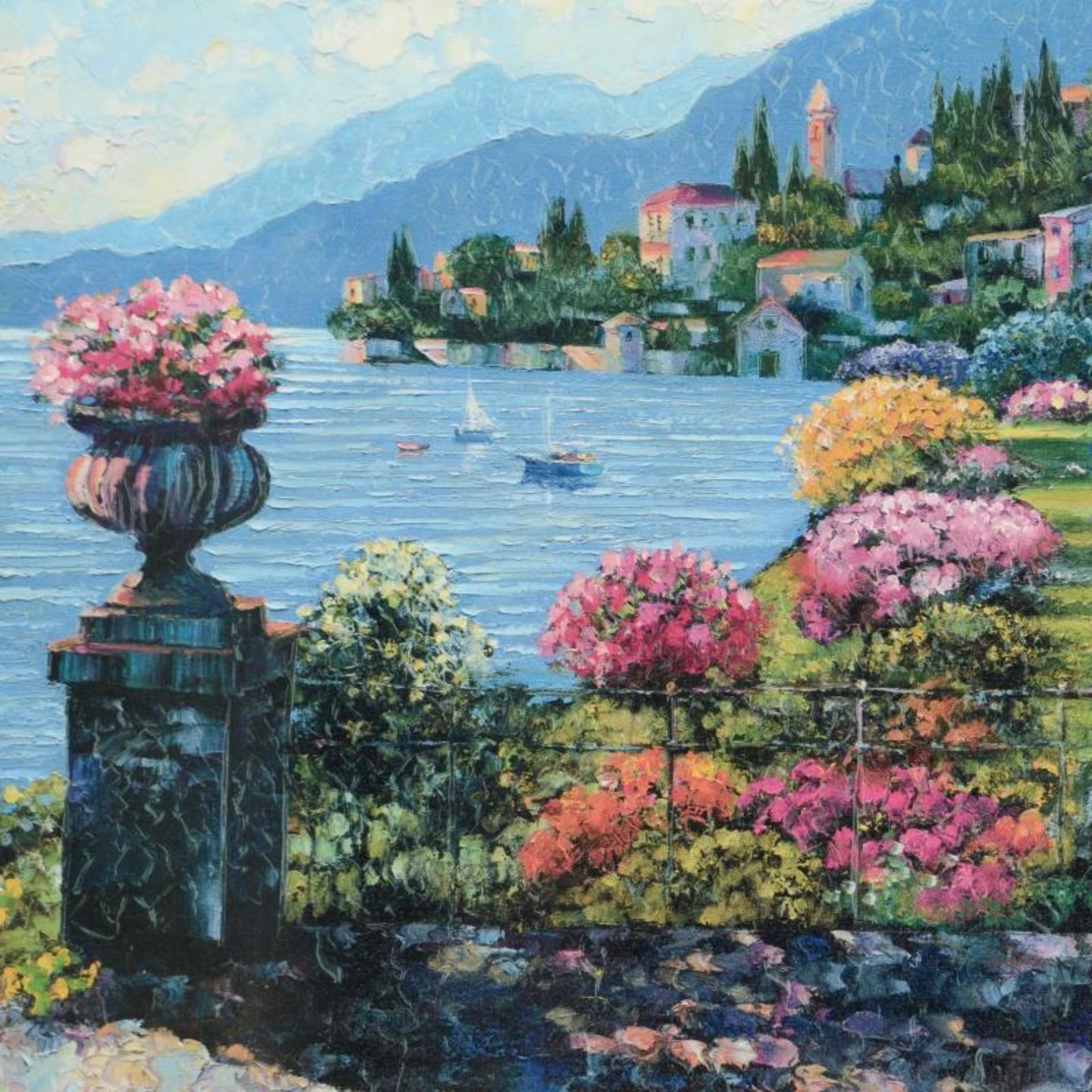 Varenna Morning by Behrens (1933-2014) - Image 2 of 2