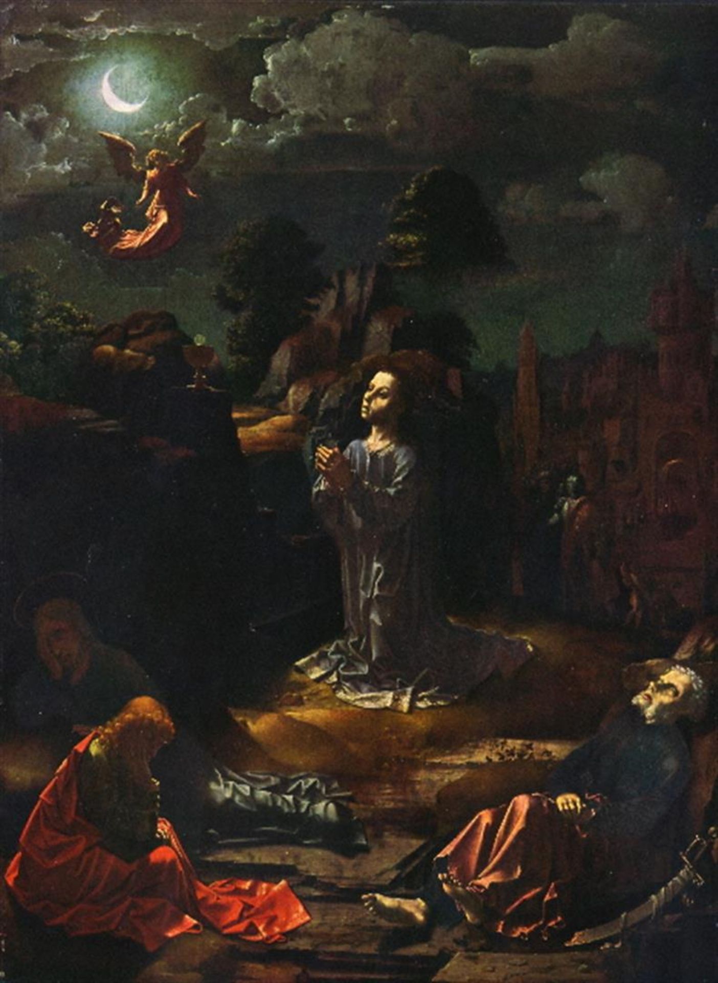 Jan Gossaert - Christ at the Mount of Olives