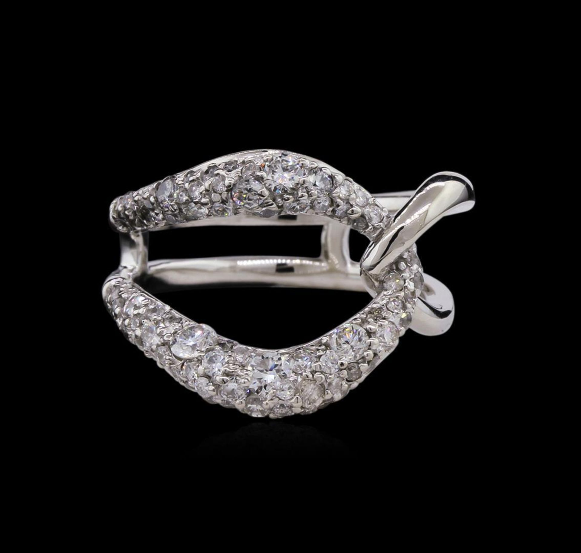 1.10ctw Diamond Ring - 14KT White Gold - Image 2 of 3