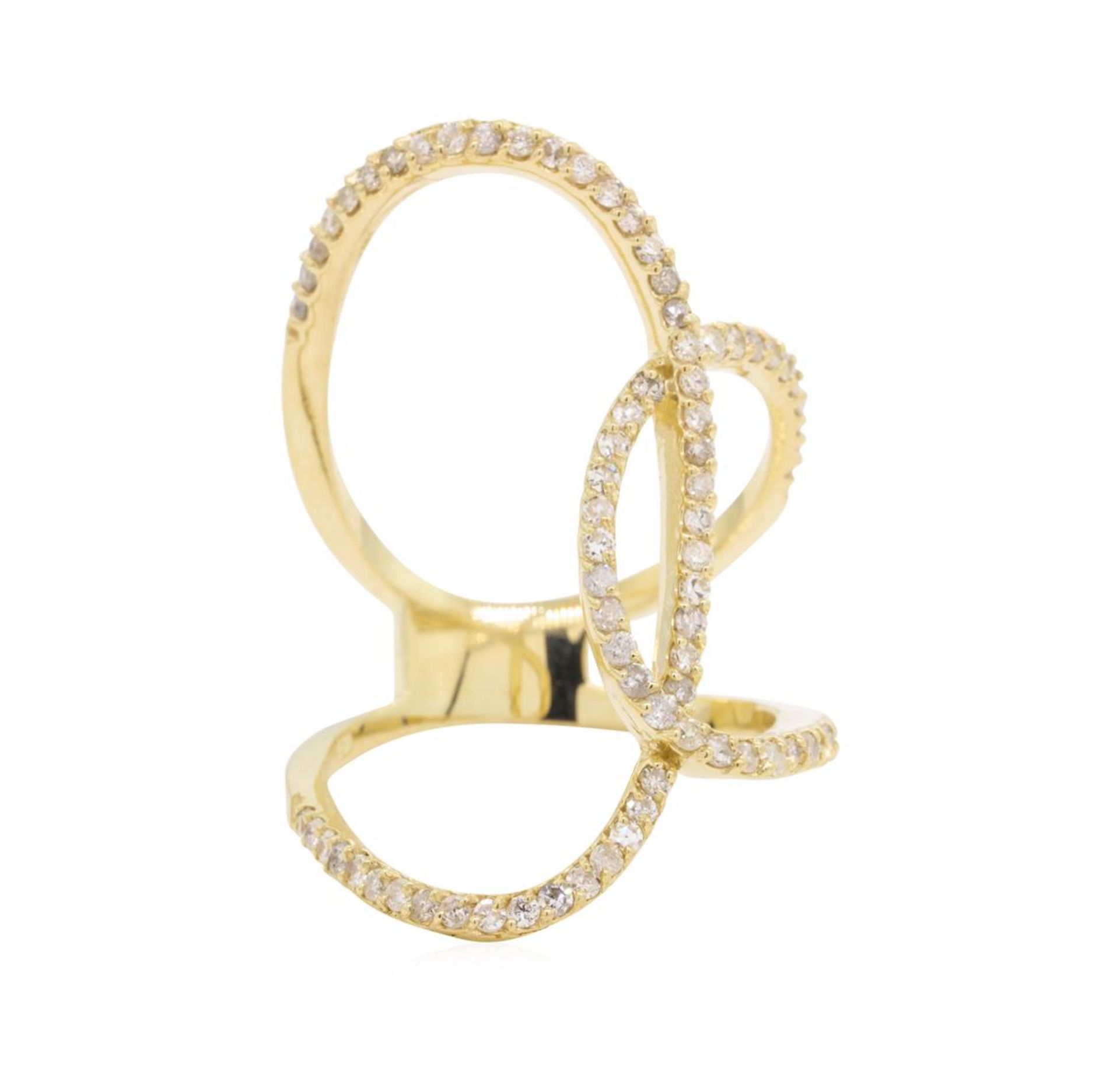 0.75 ctw Diamond Ring - 14KT Yellow Gold - Image 4 of 5