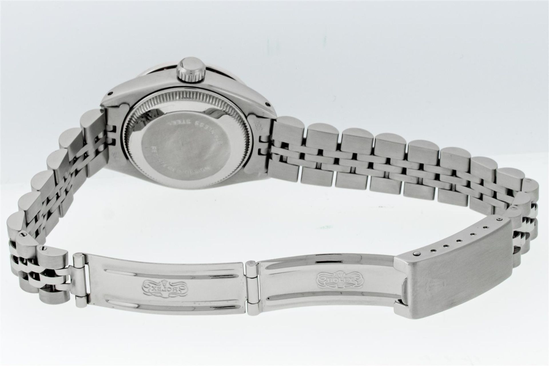 Rolex Ladies Stainless Steel Silver Star Diamond Datejust Wristwatch - Image 7 of 9