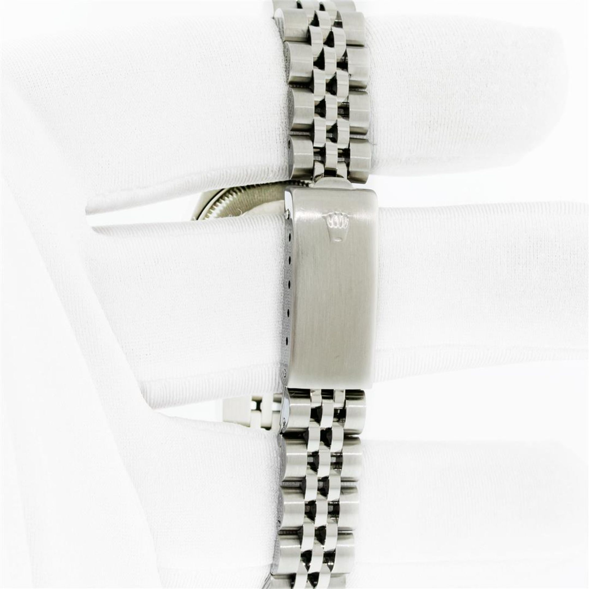 Rolex Ladies Stainless Steel Silver Star Diamond Datejust Wristwatch - Image 9 of 9