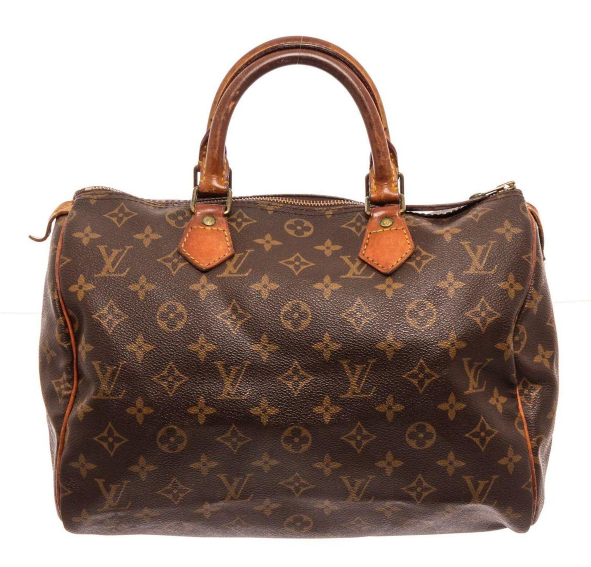 Louis Vuitton Brown Speedy 30cm Satchel Bag