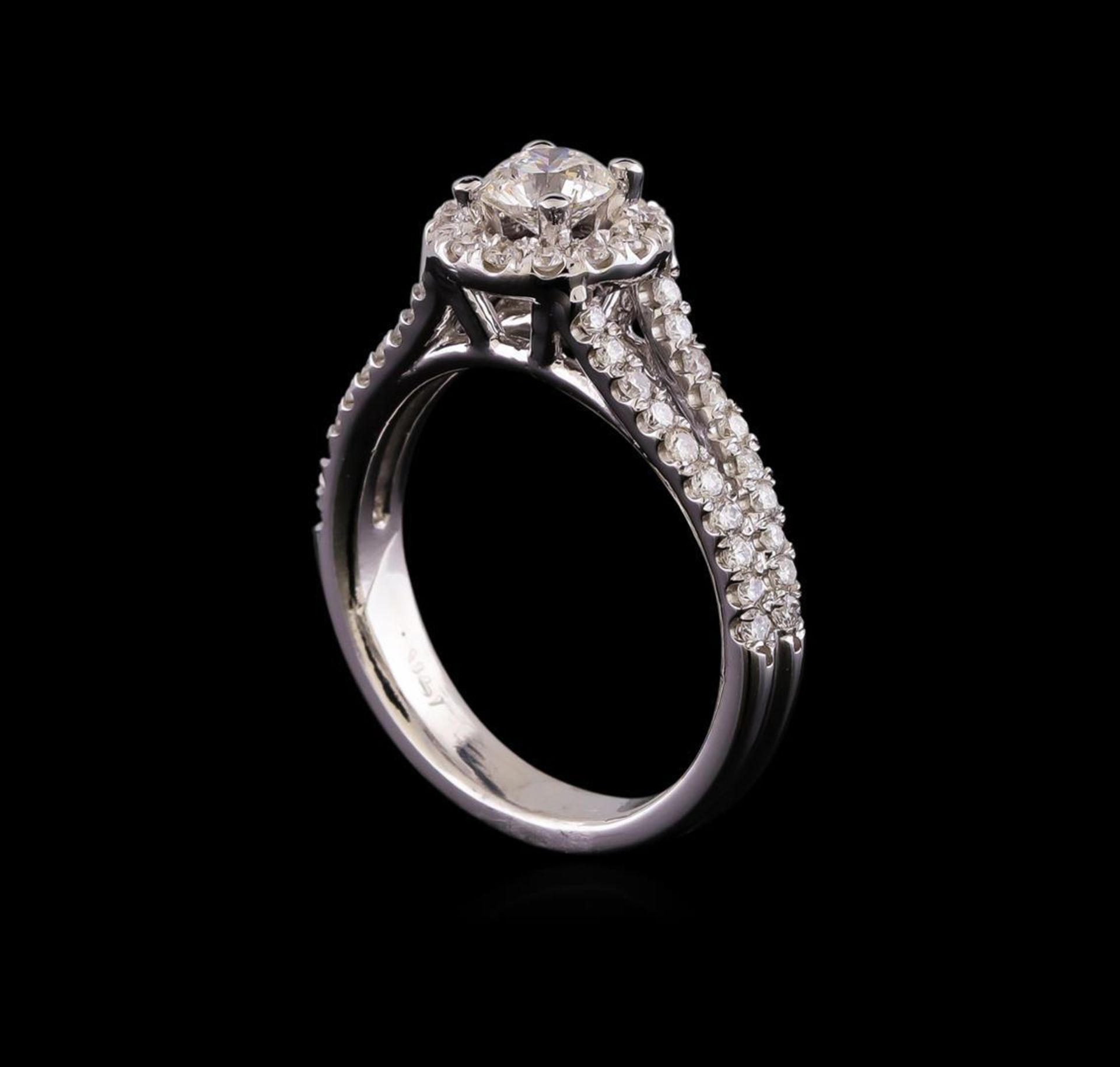 1.06 ctw Diamond Ring - 14KT White Gold - Image 4 of 5