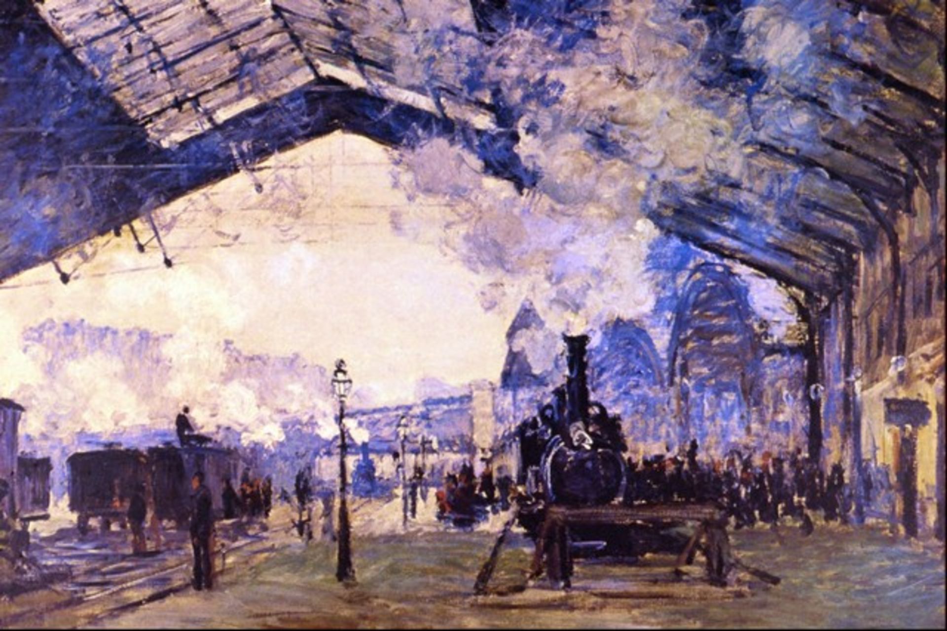 Claude Monet - Old St Lazarre Station