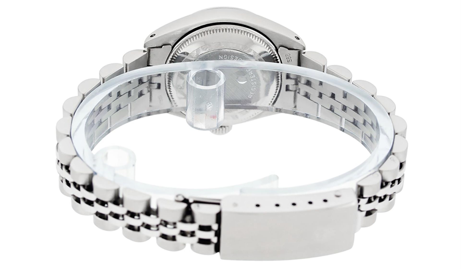 Rolex Ladies Stainless Steel Silver Index 26MM Datejust Wristwatch - Image 5 of 8