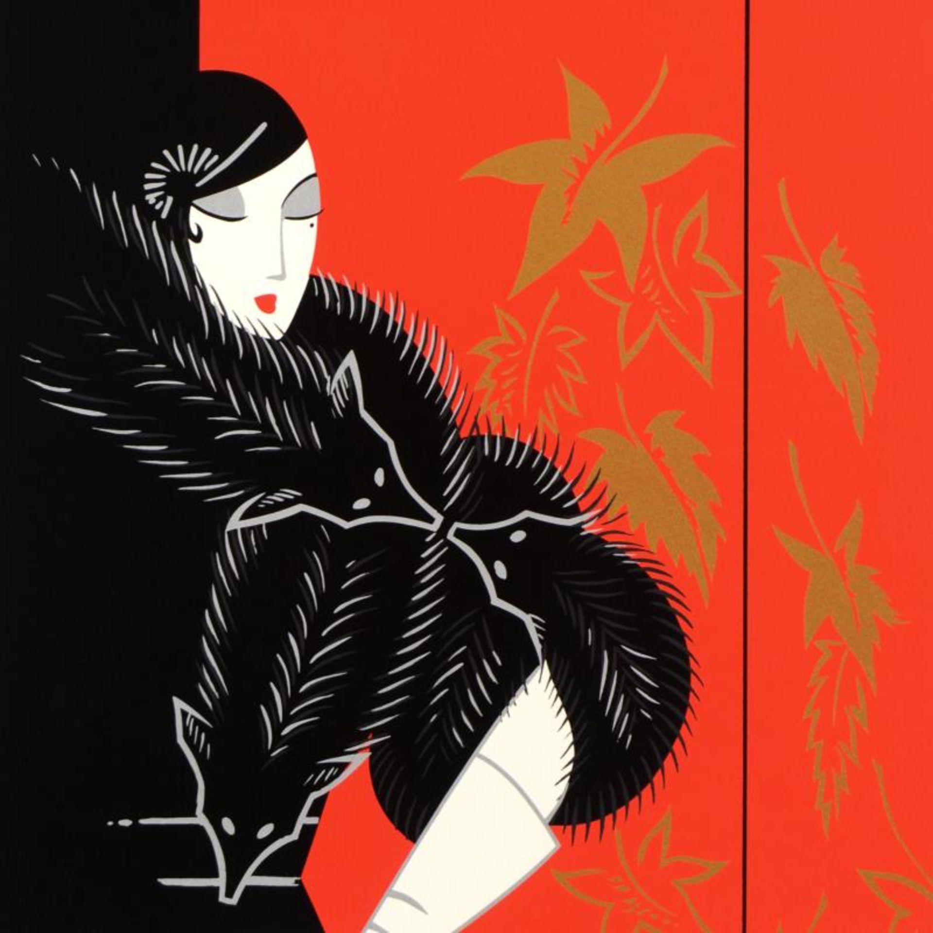 Furs by Erte (1892-1990) - Image 2 of 2