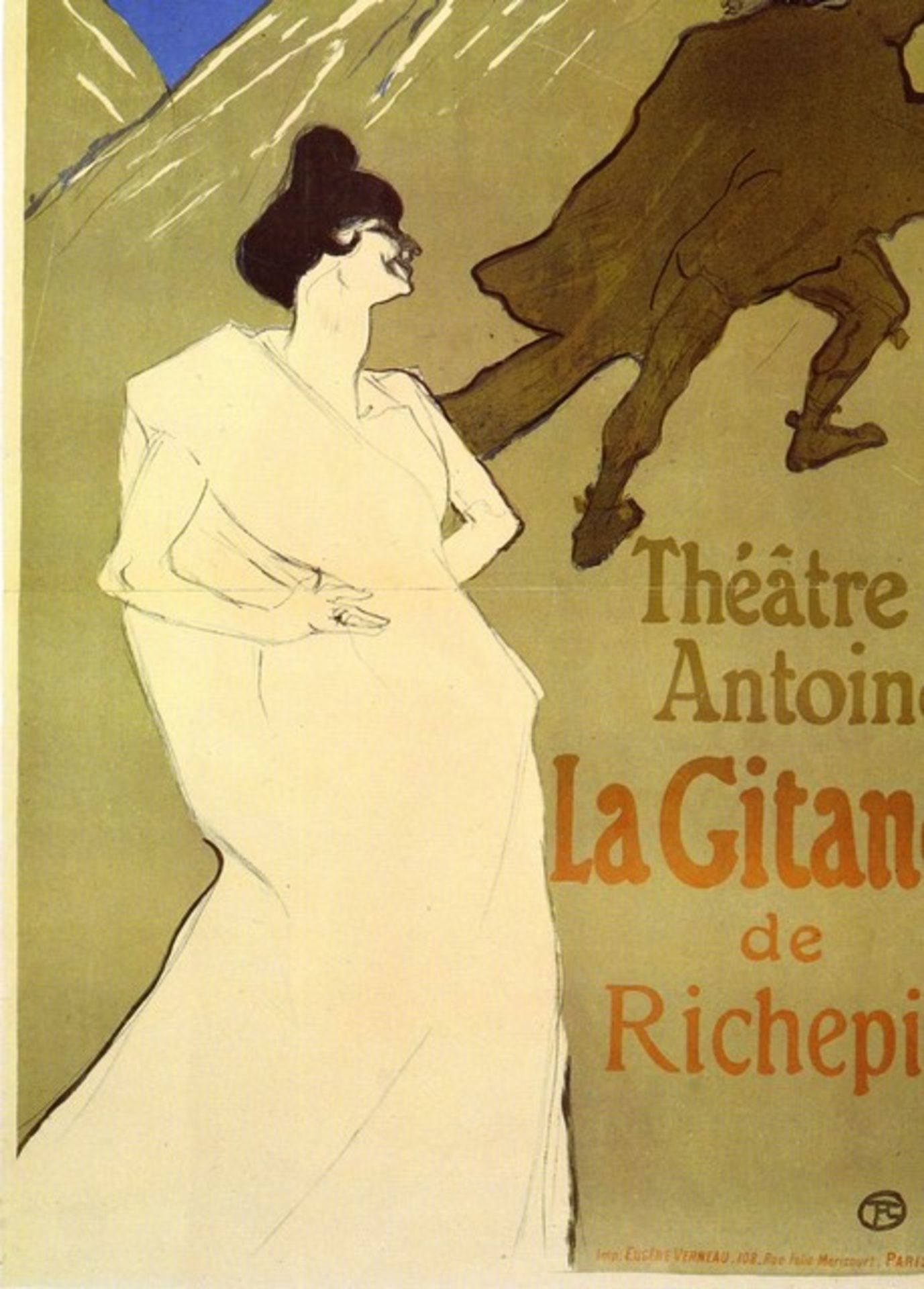 Toulouse-Lautrec - La Gitane de Rechepin