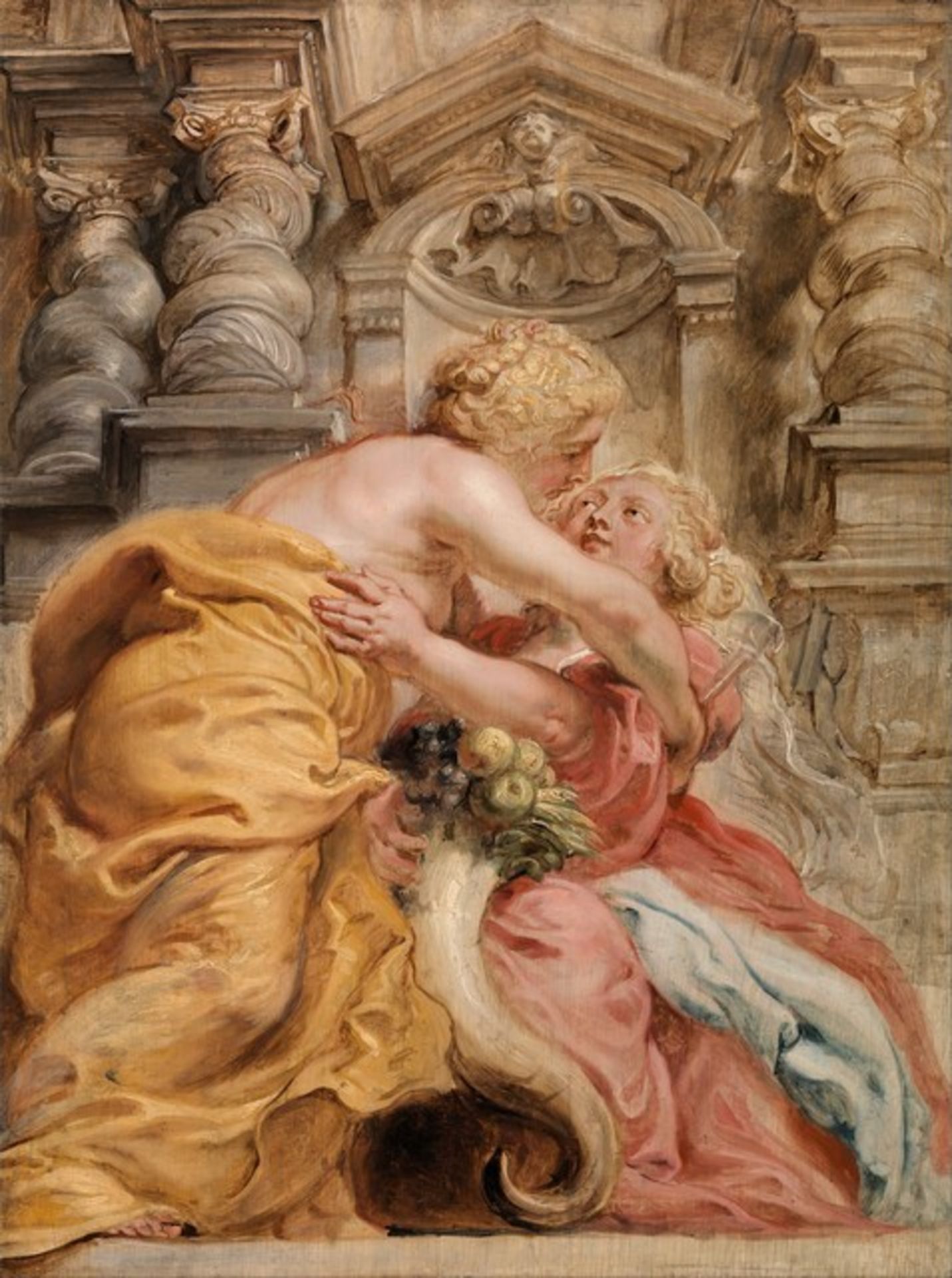 Sir Peter Paul Rubens - Peace Embracing Plenty