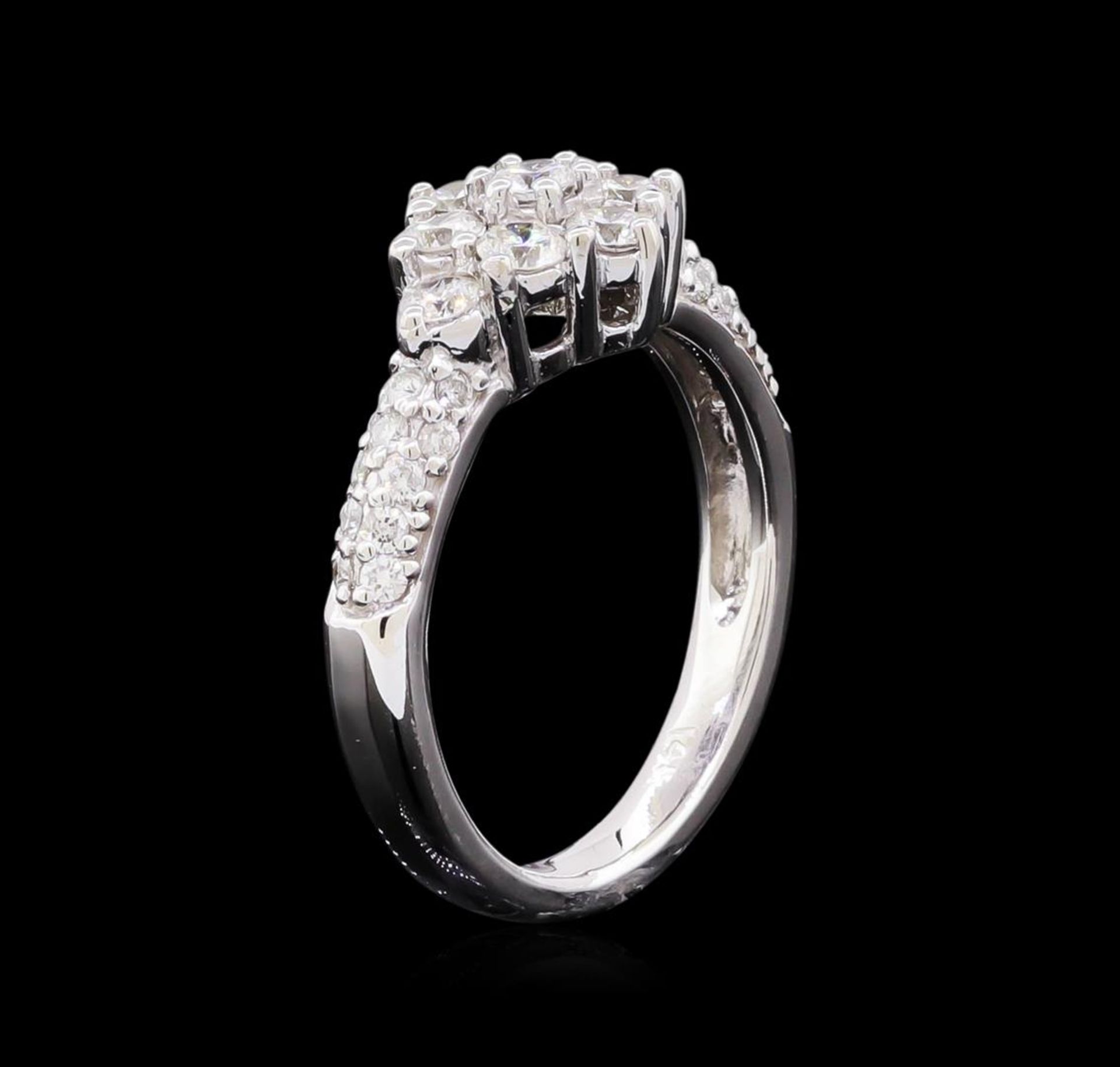 0.95ctw Diamond Ring - 14KT White Gold - Image 4 of 4