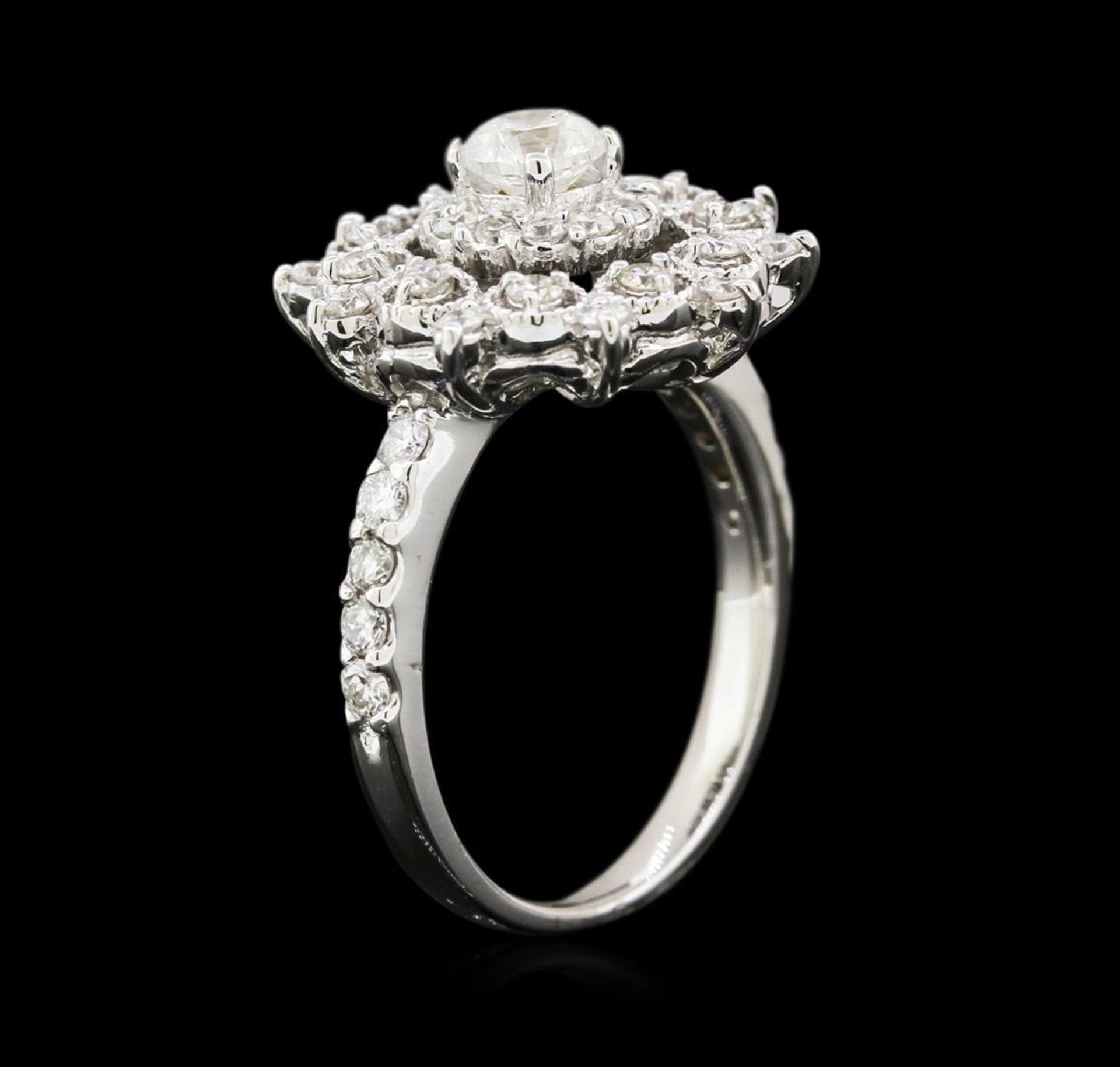 1.44 ctw Diamond Ring - 14KT White Gold - Image 3 of 4