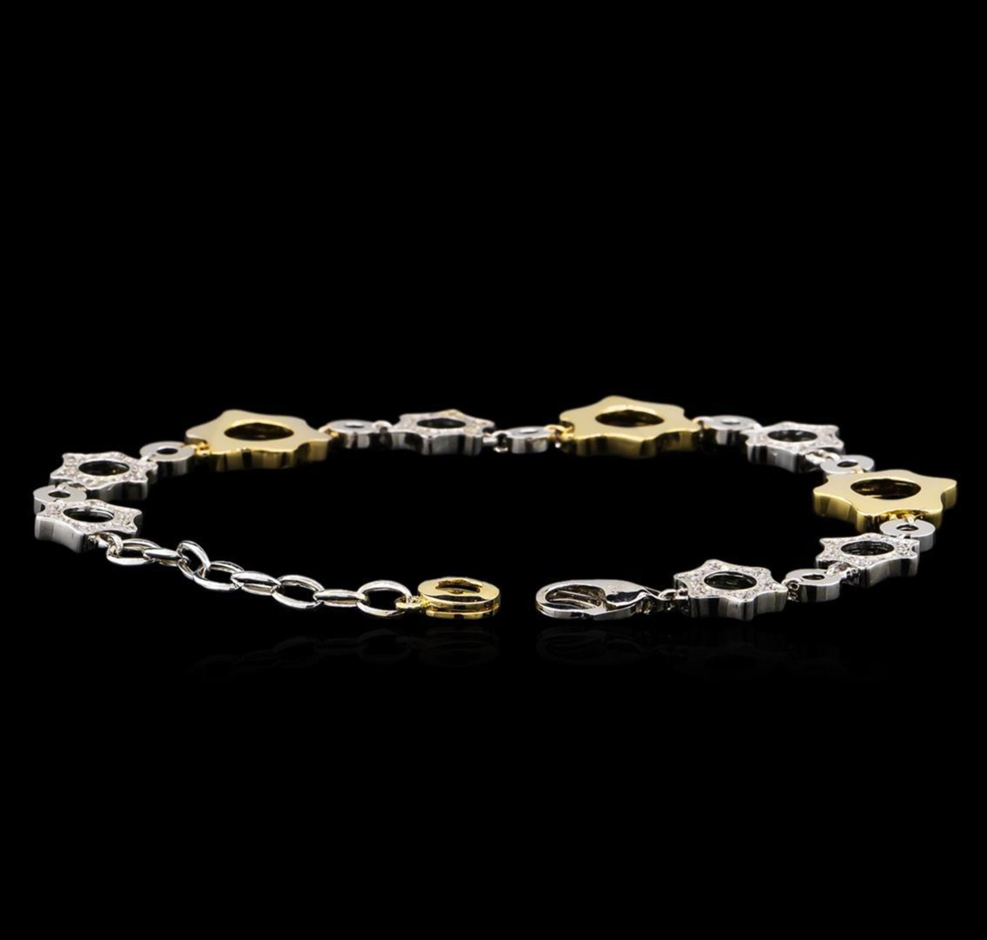 0.70 ctw Diamond Bracelet - 14KT Two-Tone Gold - Image 3 of 4