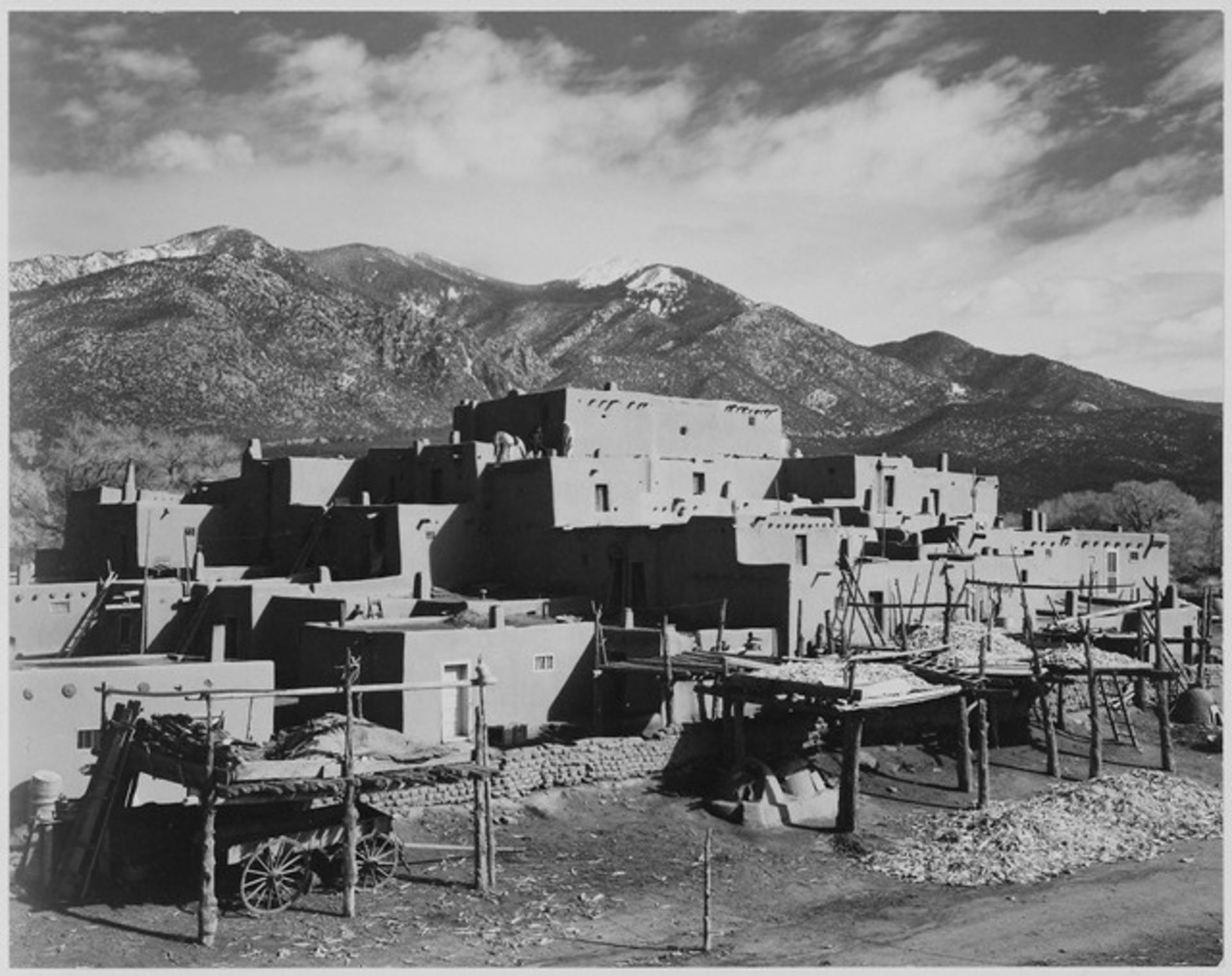 Adams - Taos Pueblo New Mexico