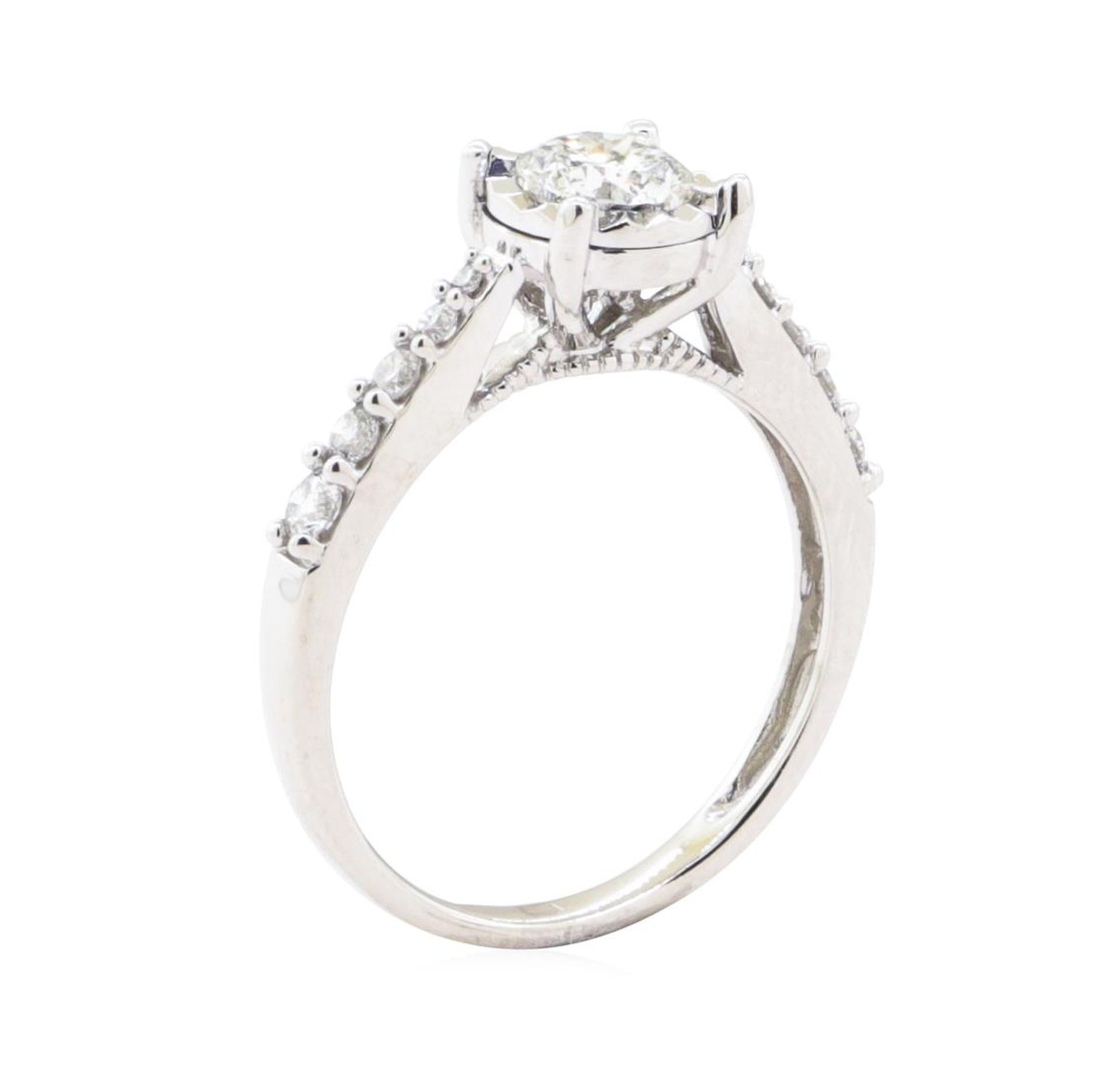 1.00 ctw Diamond Ring - 10KT White Gold - Image 4 of 5