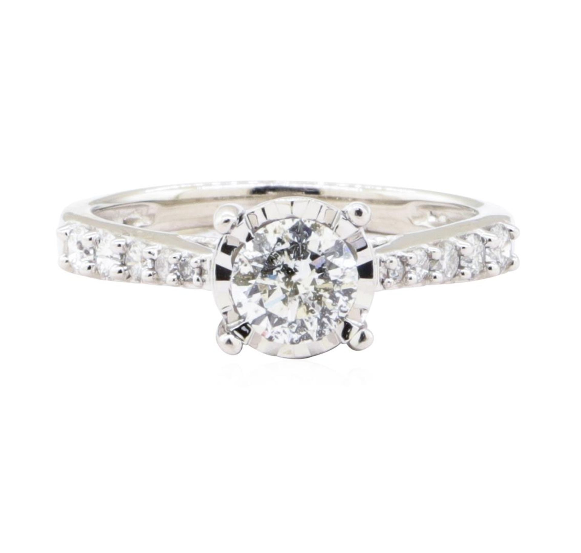 1.00 ctw Diamond Ring - 10KT White Gold - Image 2 of 5