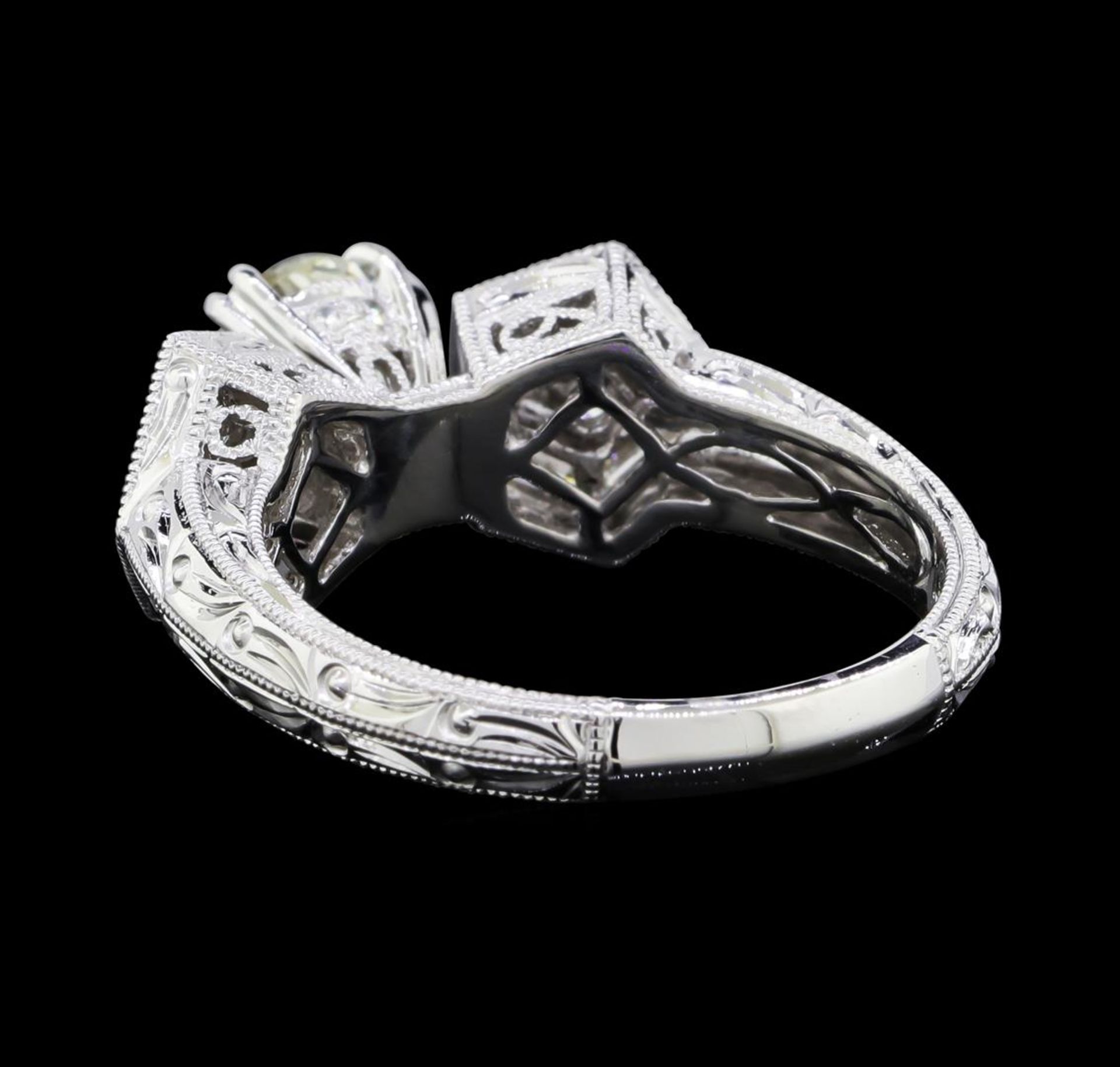 1.37 ctw Diamond Ring - 18KT White Gold - Image 4 of 7