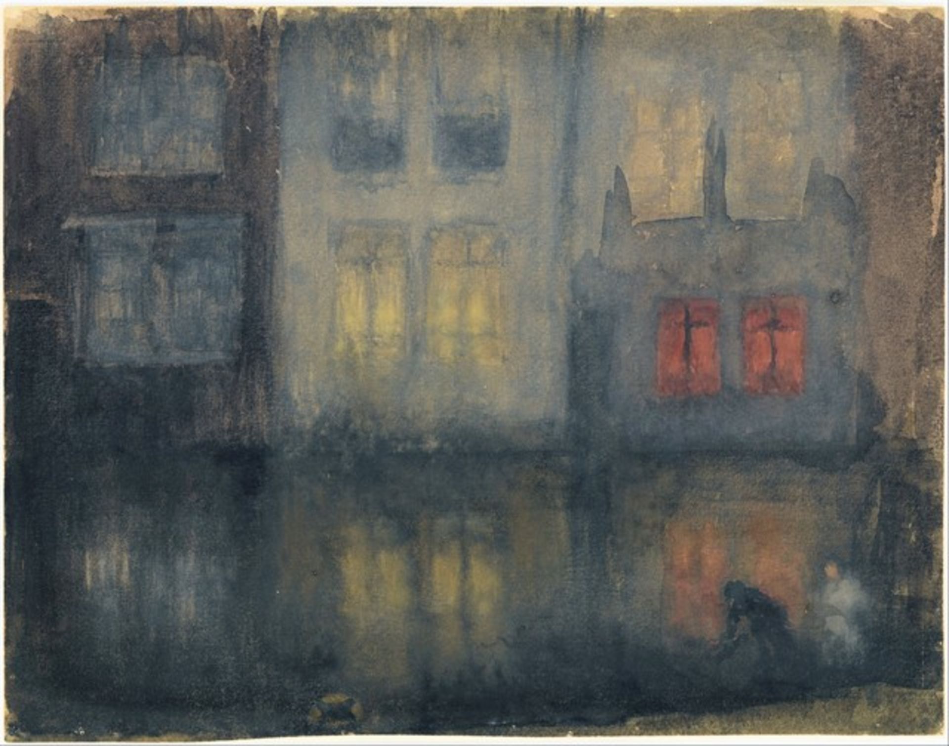 Whistler - Nocturne Black and Redï¿½Back Canal
