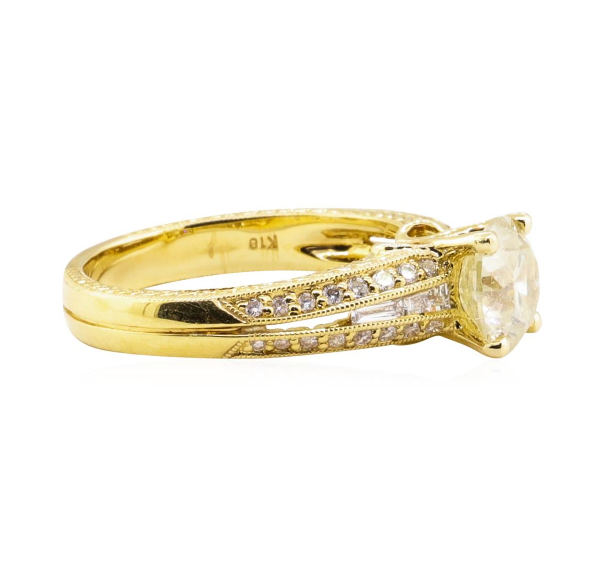 1.67ct Diamond Ring - 18KT Yellow Gold - Image 2 of 5