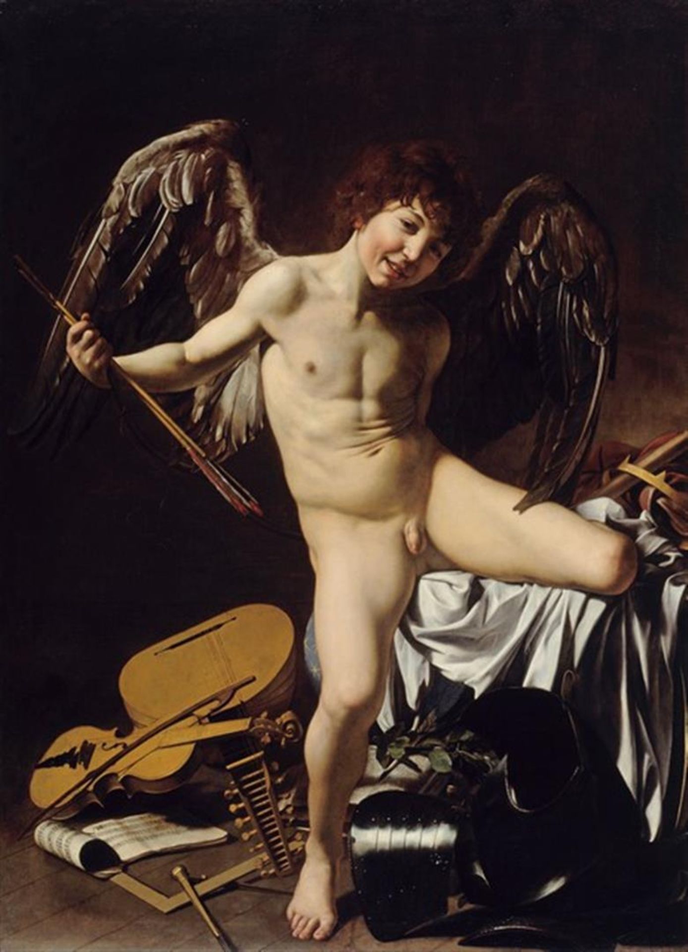 Michelangelo Merisi da Caravaggio - Cupid as Victor