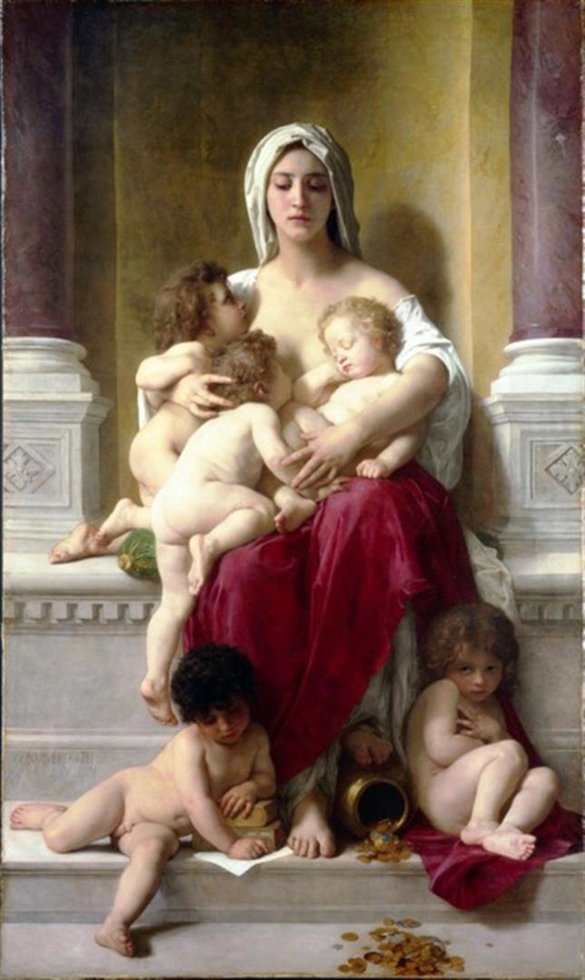 William Bouguereau - Charity