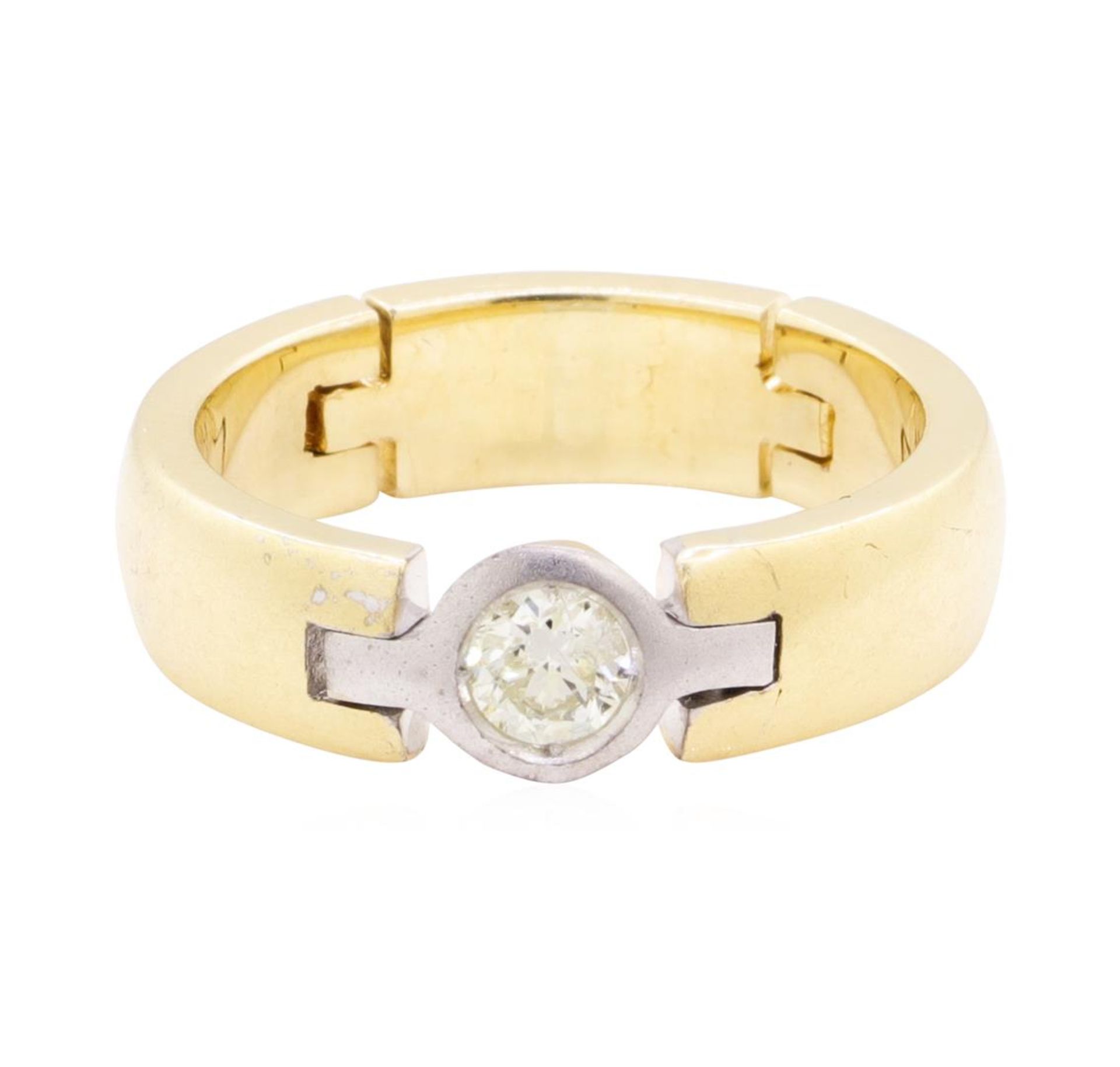 0.26 ctw Diamond Ring - 14KT Yellow And White Gold - Image 2 of 4