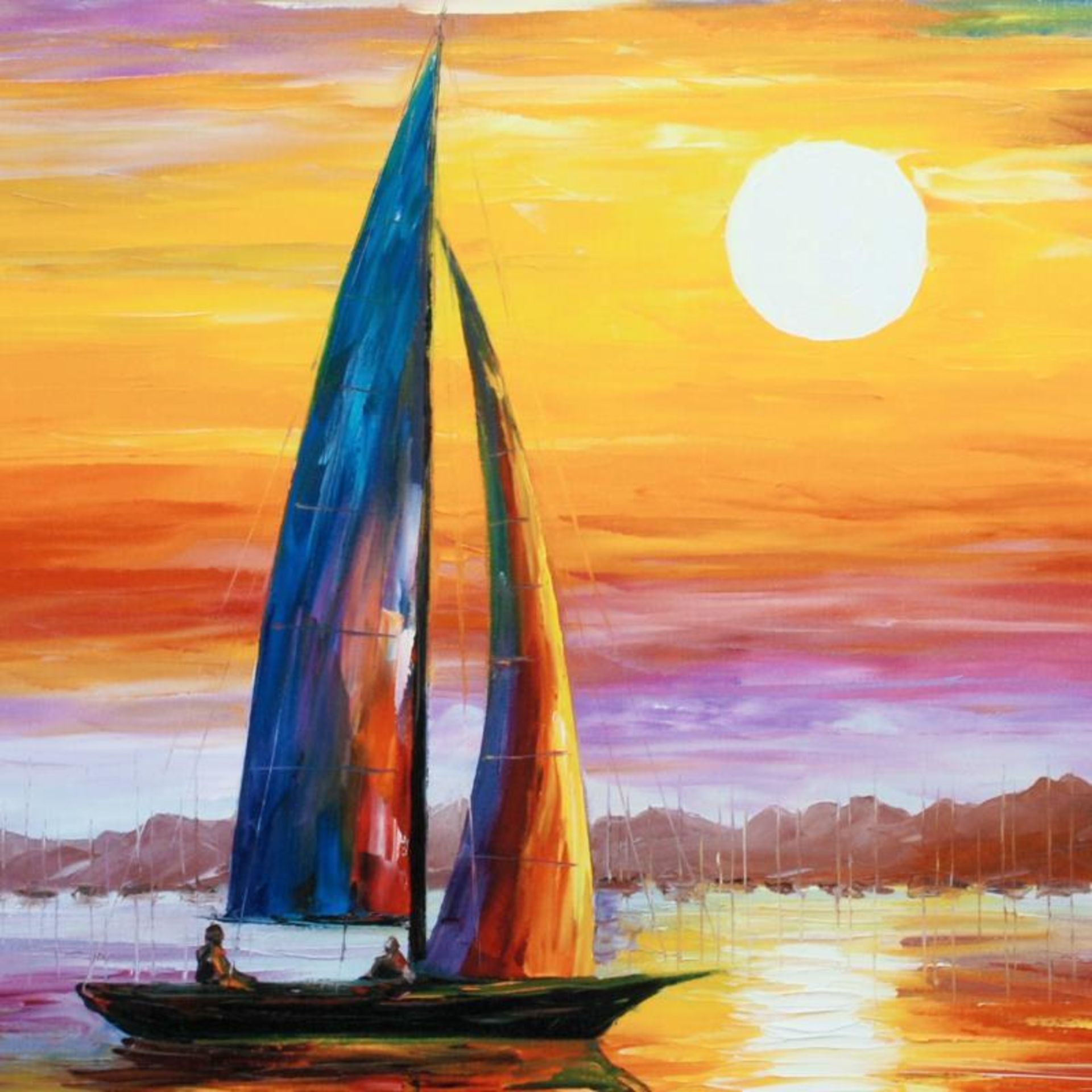 Lovely Solitude by Afremov (1955-2019) - Image 2 of 3