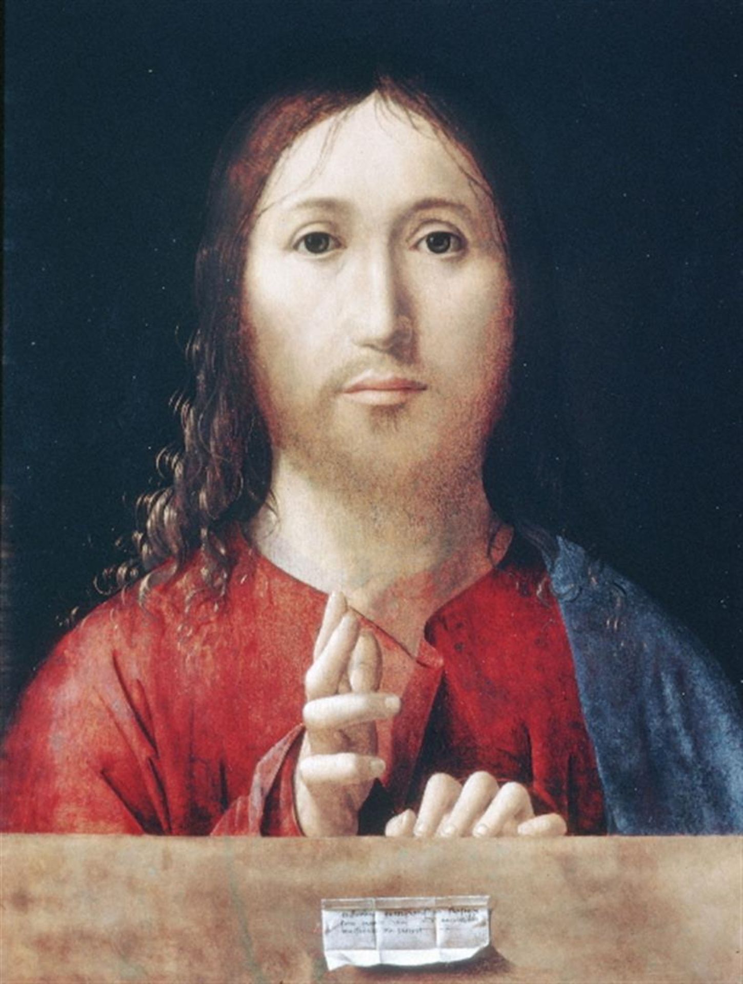 Antonello da Messina - Christ Blessing