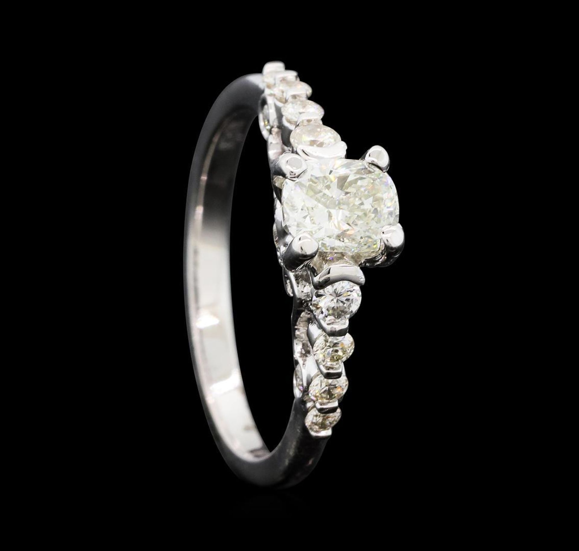 1.12 ctw Diamond Ring - 14KT White Gold - Image 4 of 5