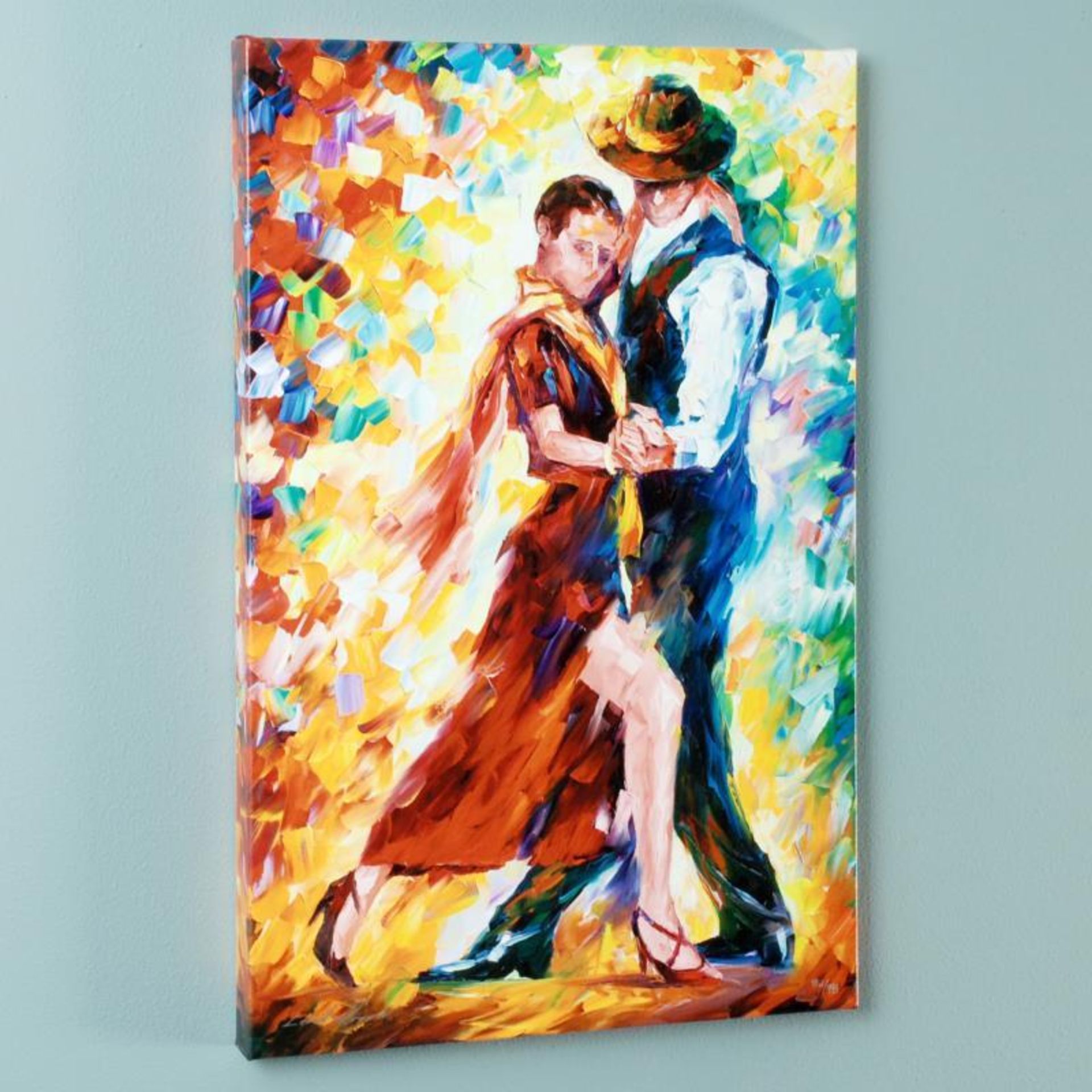 Romantic Tango by Afremov (1955-2019) - Image 3 of 3