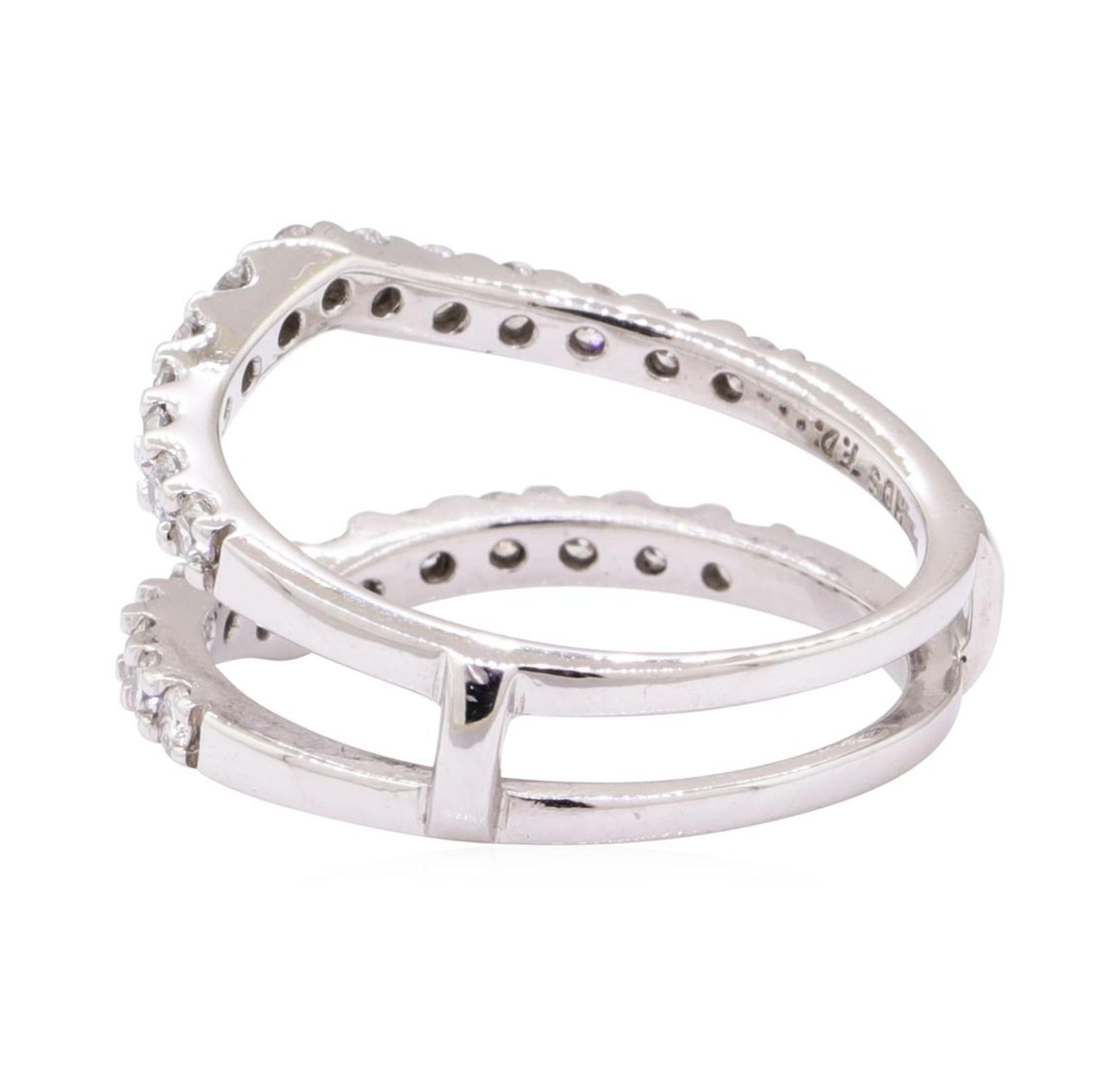 0.90ctw Diamond Ring Guard - 14KT White Gold - Image 3 of 4