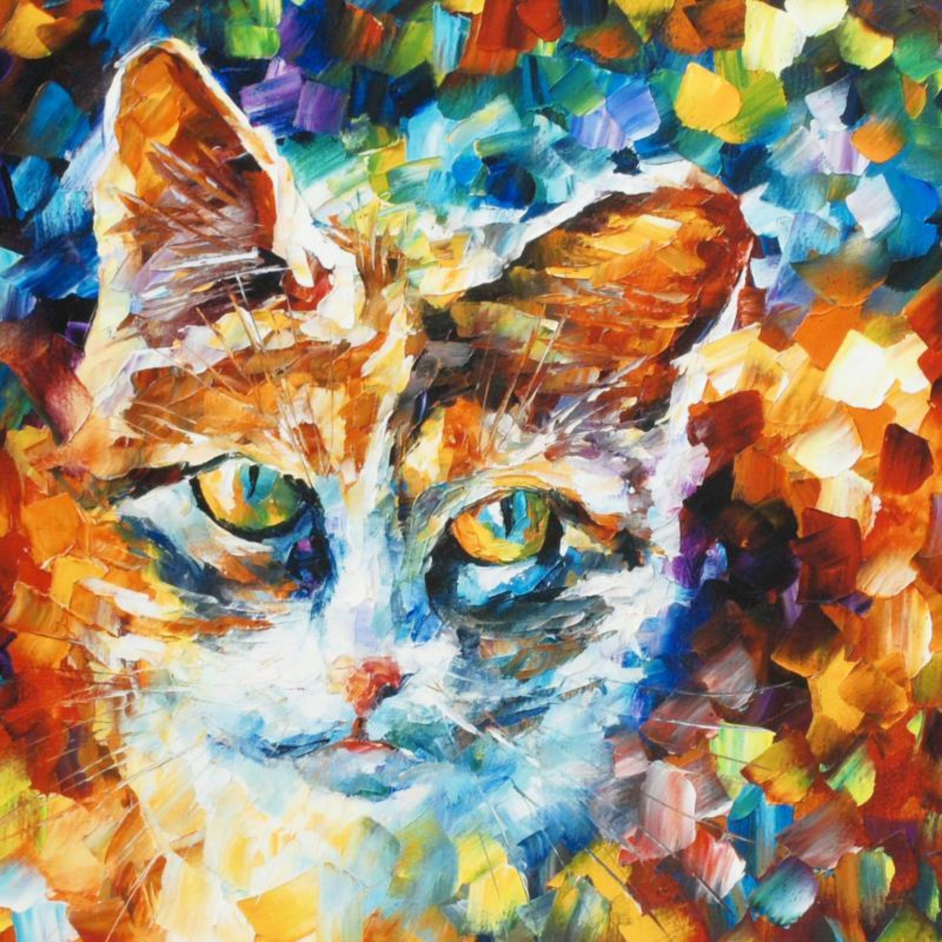 Bright Eyes by Afremov (1955-2019) - Image 2 of 3