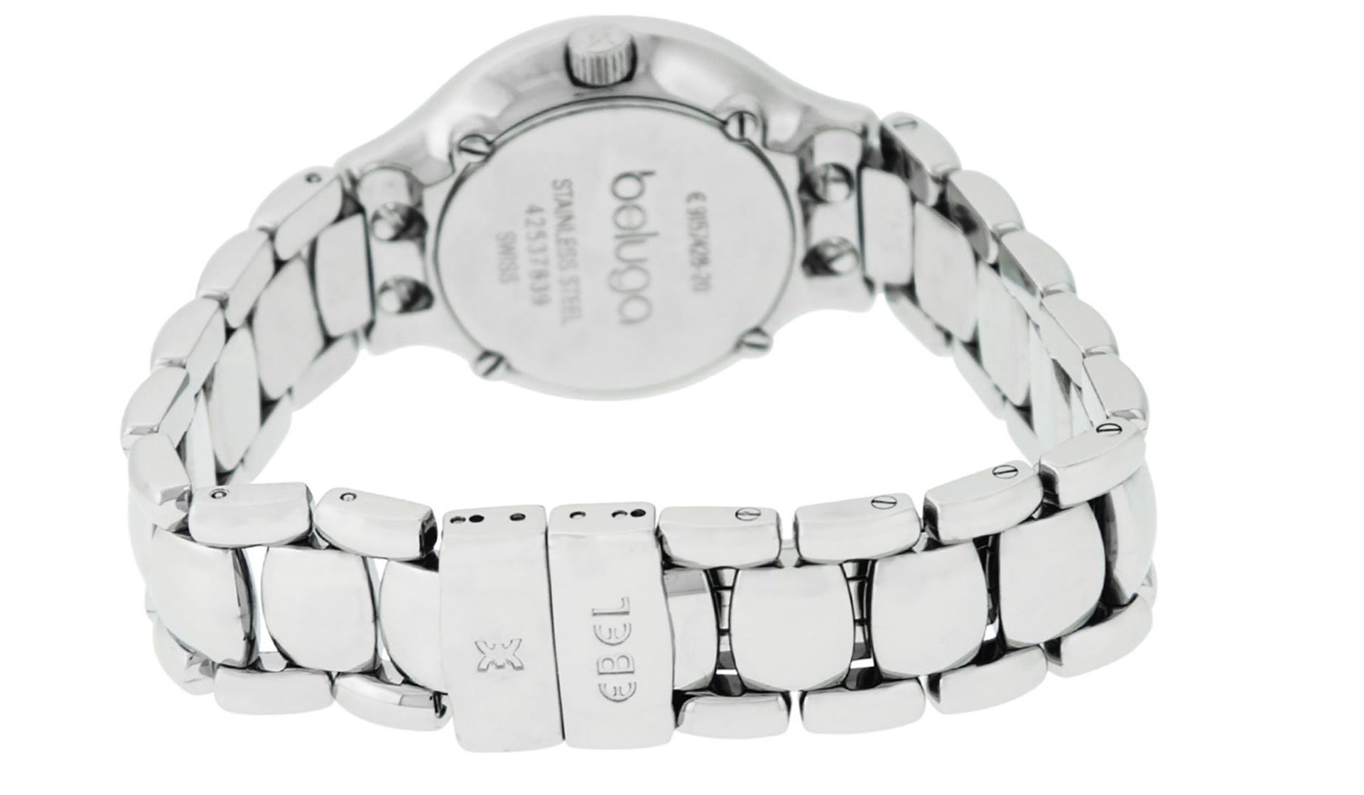 Ebel Beluga Ladies Stainless Steel MOP Diamond Watch 27mm Wristwatch - Image 5 of 9
