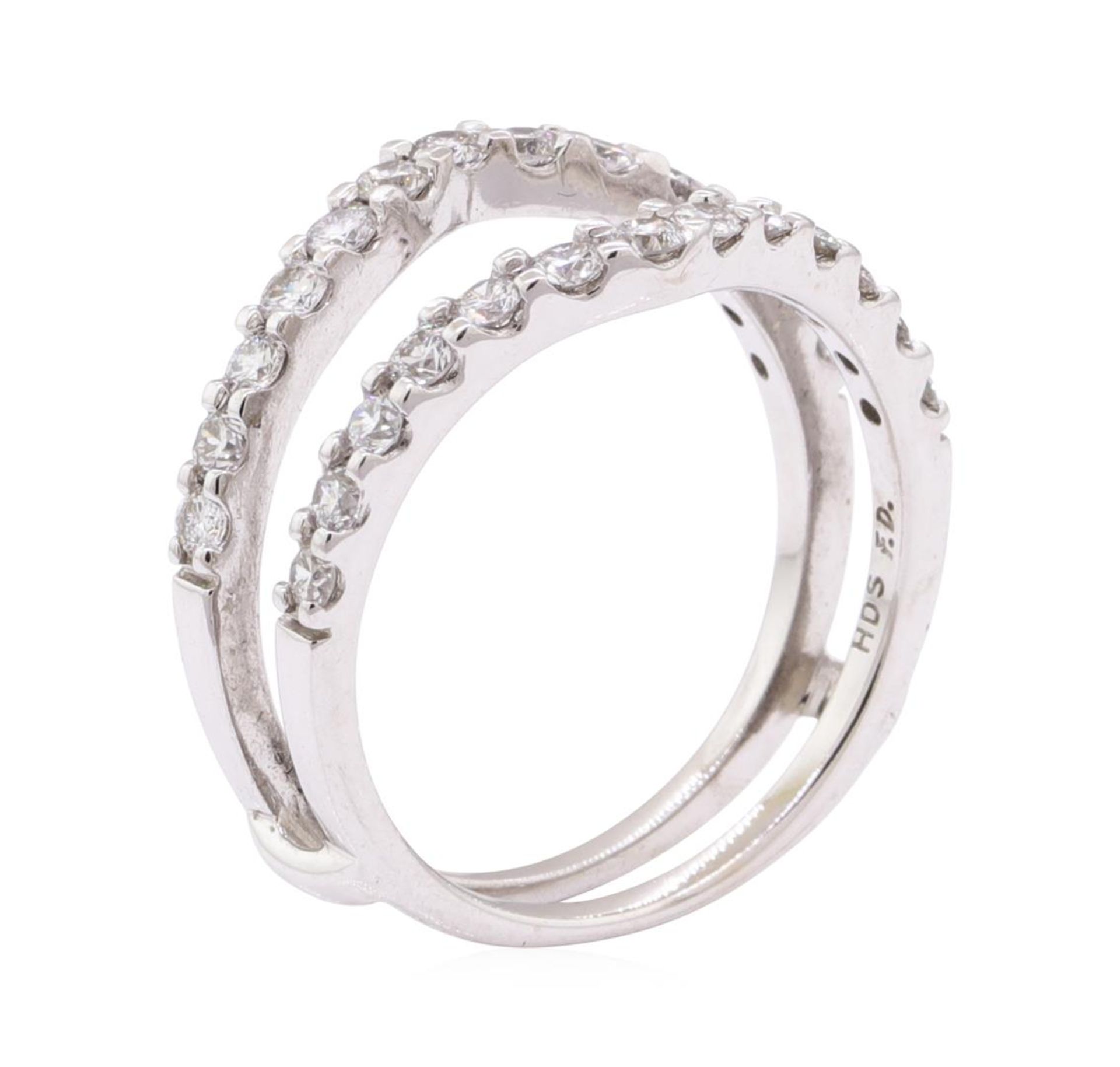 0.90ctw Diamond Ring Guard - 14KT White Gold - Image 4 of 4