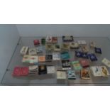 Collection of vintage matchboxes