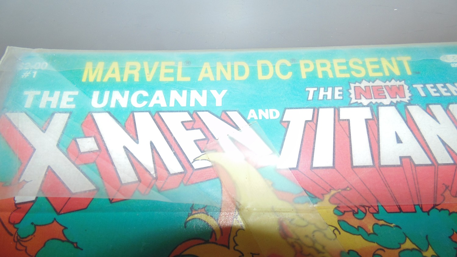 X-Men and the Titans, First edition comic. - Image 3 of 3