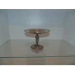 Hallmarked Sheffield 1904 Silver cake stand