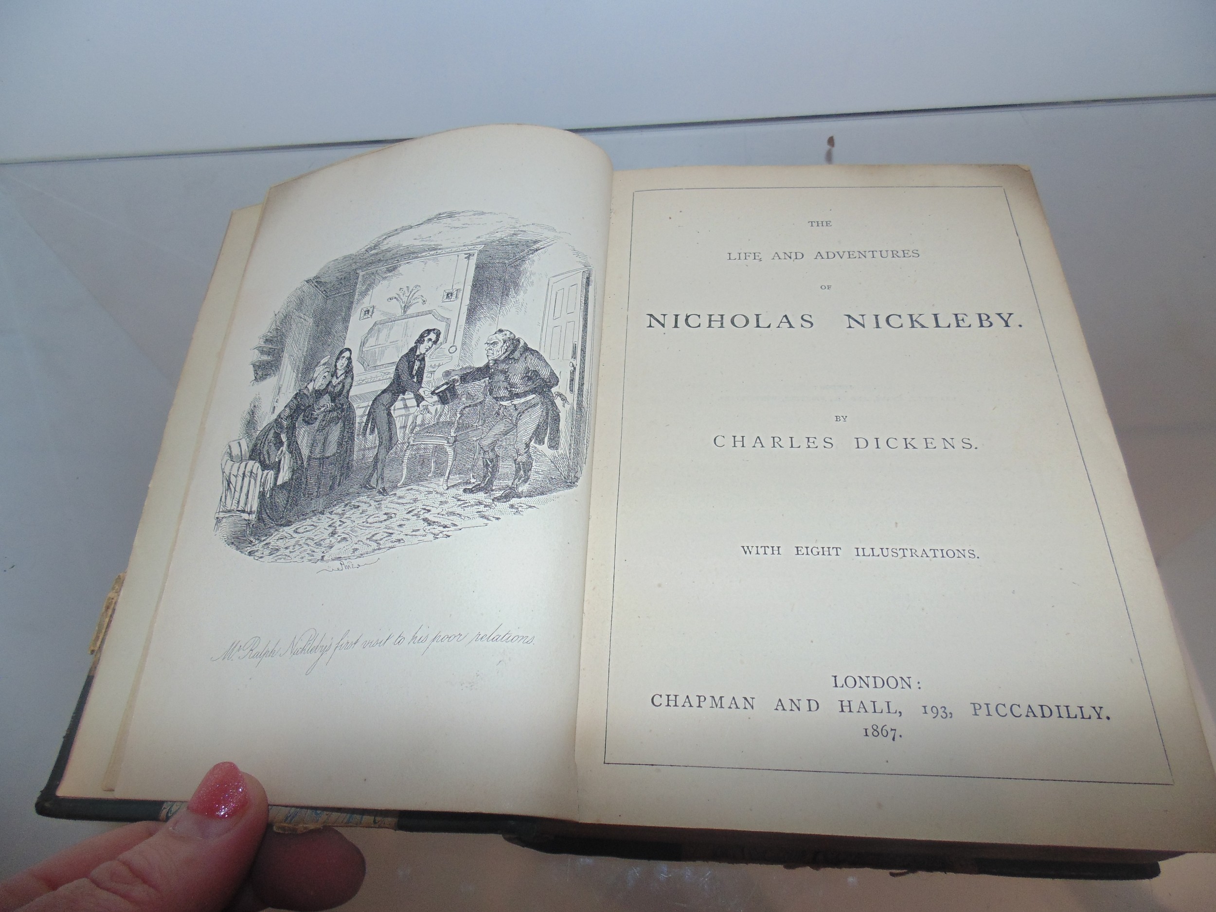 The Life and Adventures of Nicholas Nickleby By Charles Dickens - Image 3 of 3
